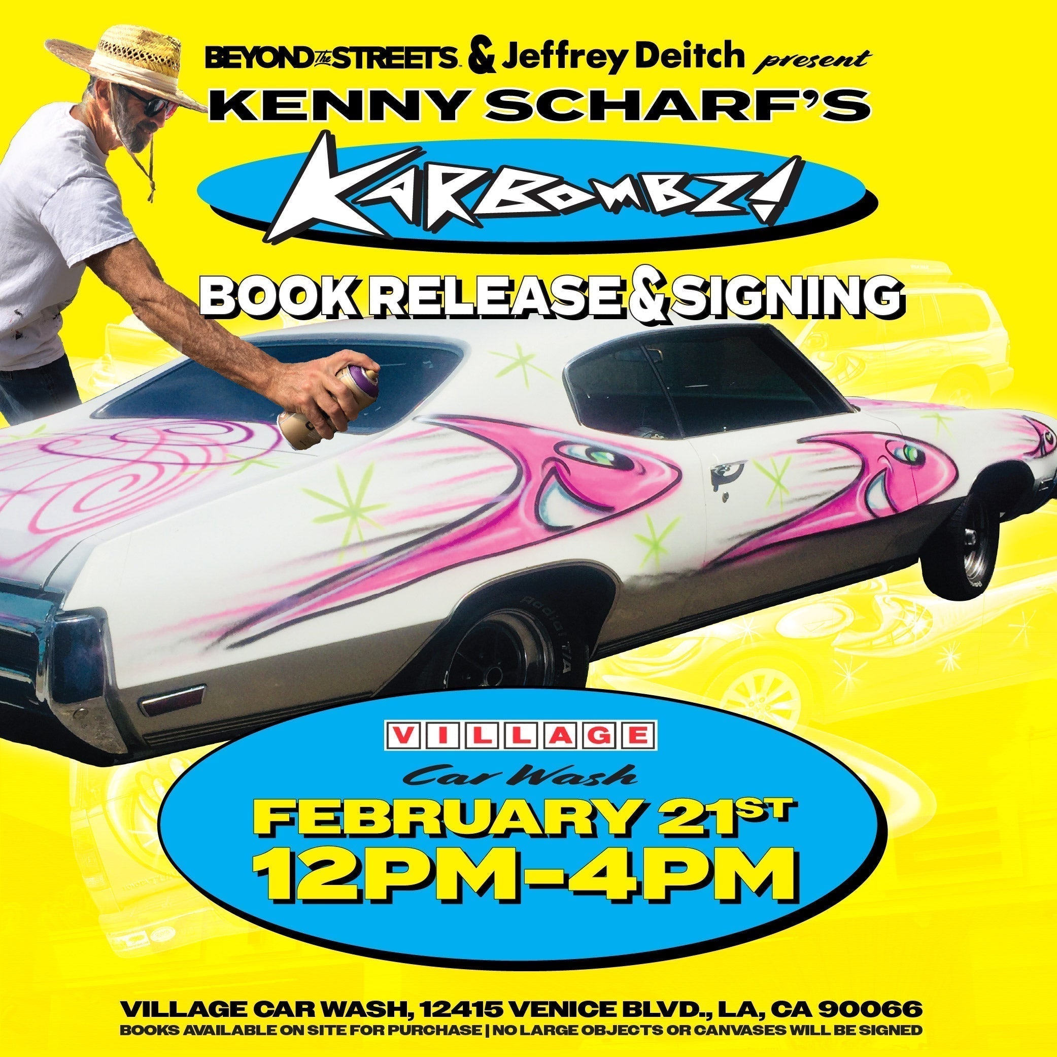 KENNY SCHARF BOOK RELEASE & SIGNING EVENT! - BEYOND THE STREETS