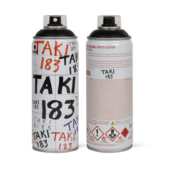 TAKI 183 "Hand-Signed MTN Spray Paint Can"