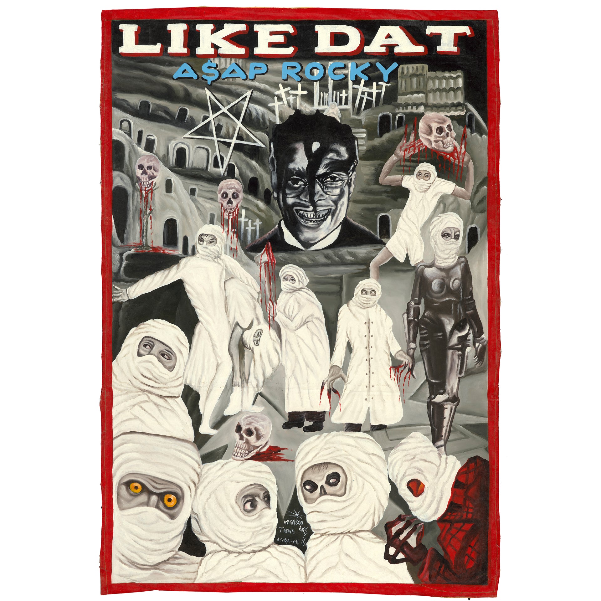 Deadly Prey Gallery "A$AP Rocky - Like Dat" Original Artwork