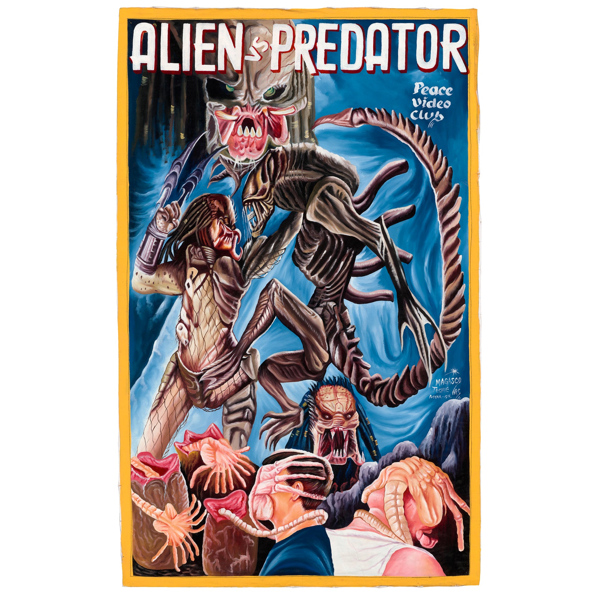 Deadly Prey Gallery "Alien vs. Predator" Original Artwork