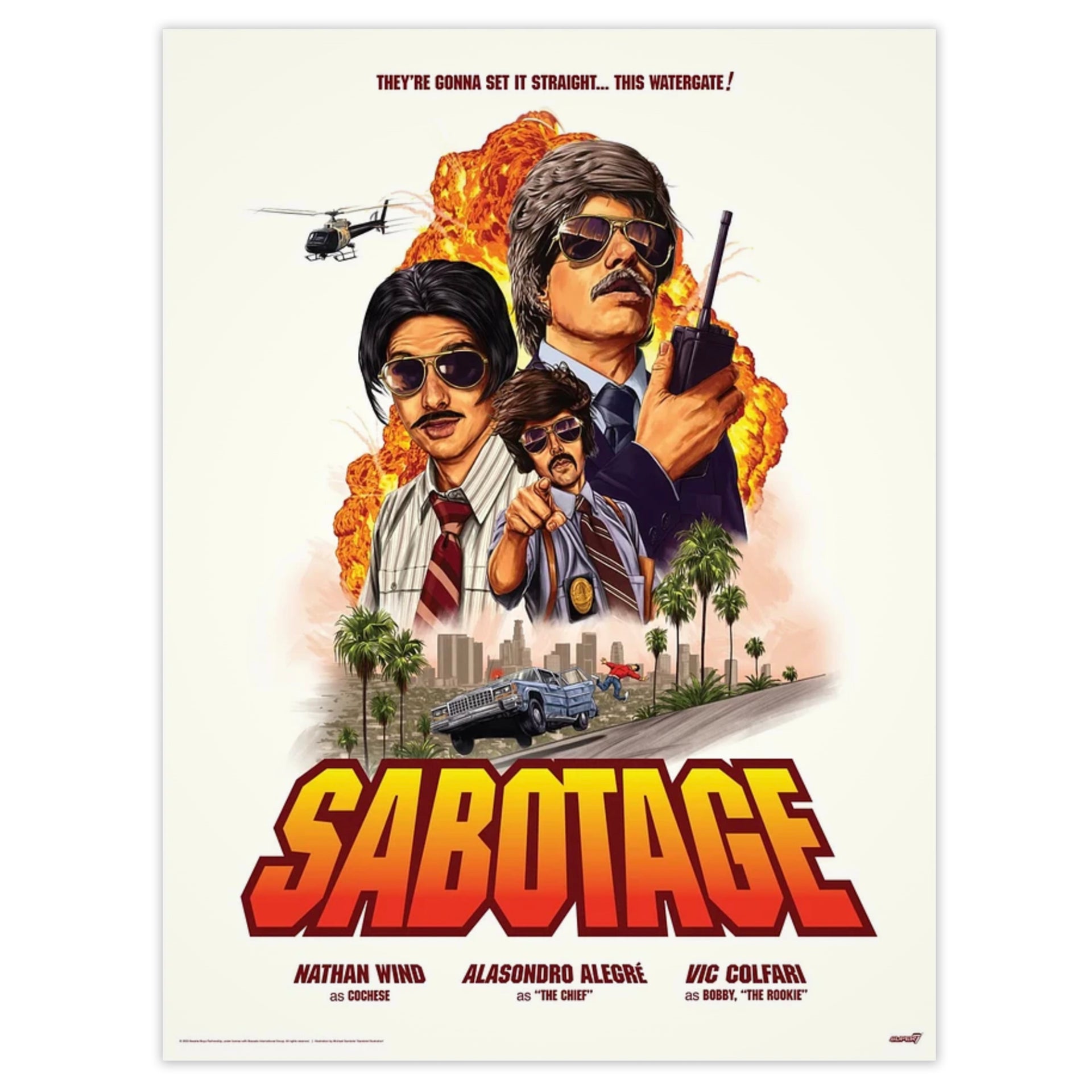 Beastie Boys" ReAction Figures Wav 3 Sabotage" Figure 3-Pack
