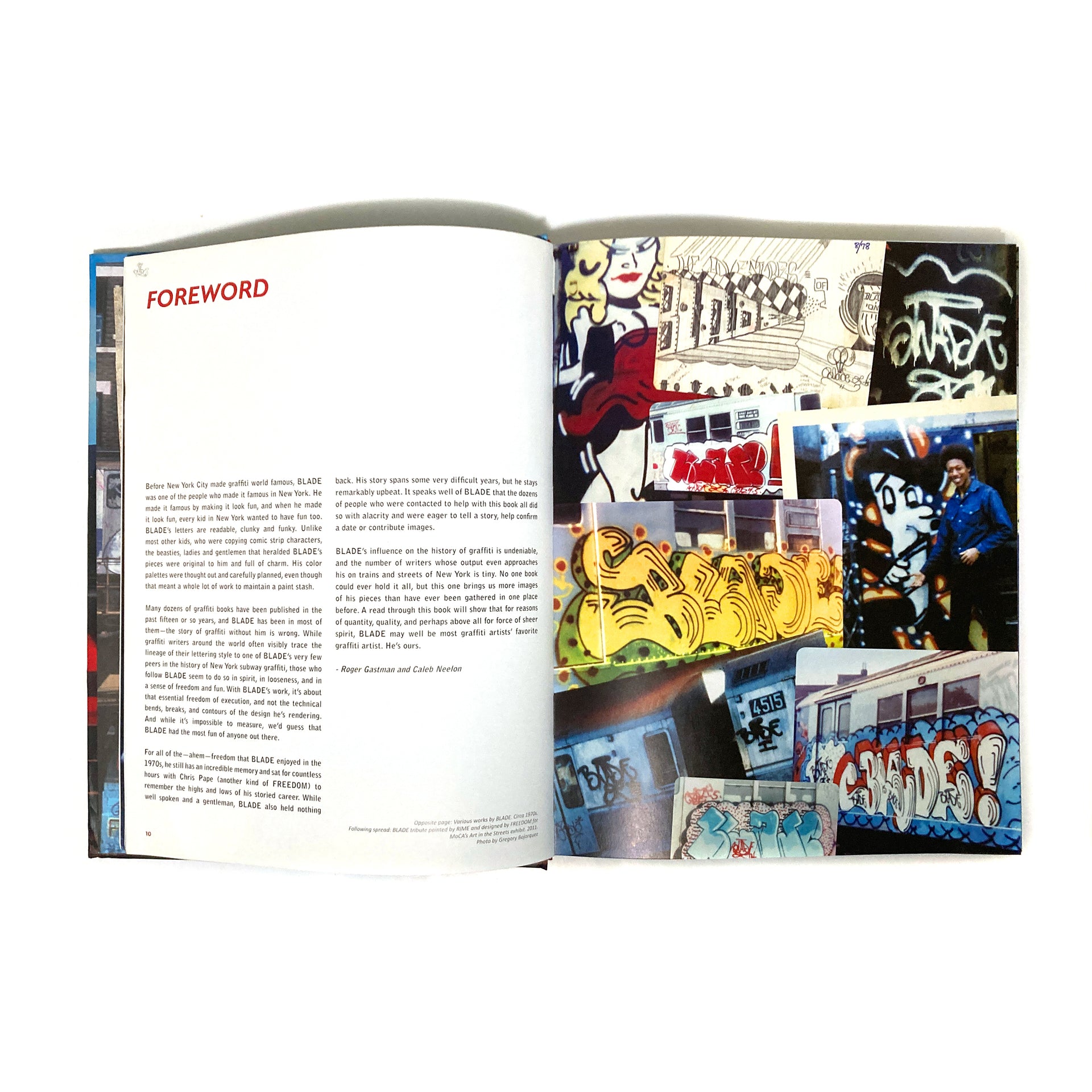 BLADE "King of Graffiti" Book