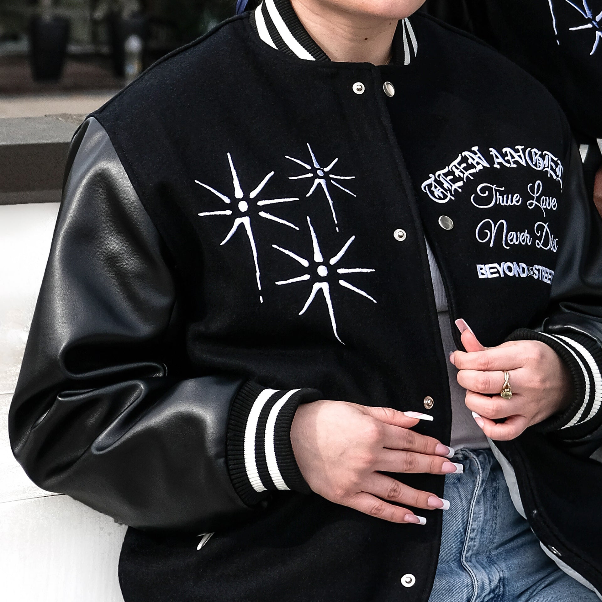 Teen Angel's "Dedicated To You" Varsity Jacket