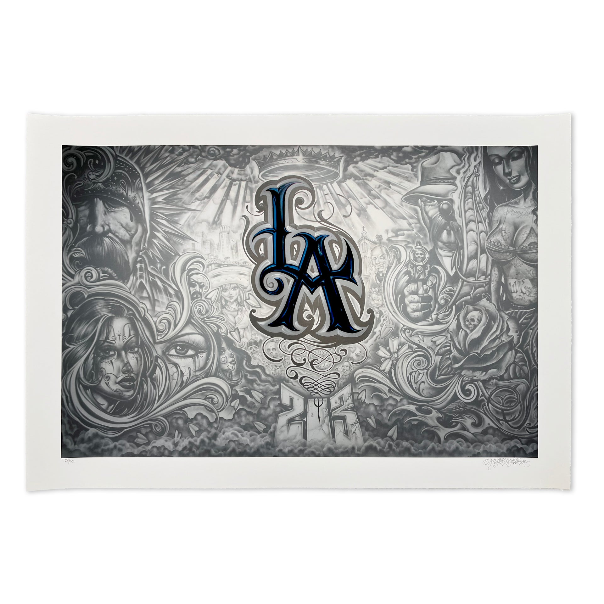 Mister CARTOON "LA Confidential" Print