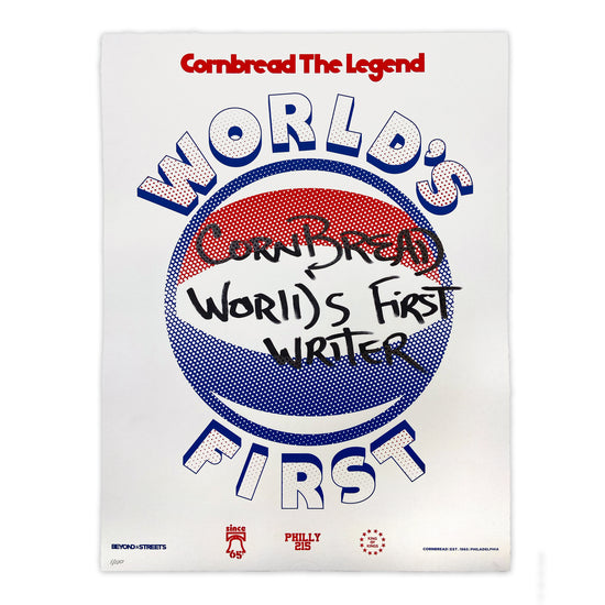 CORNBREAD "World's First" Print
