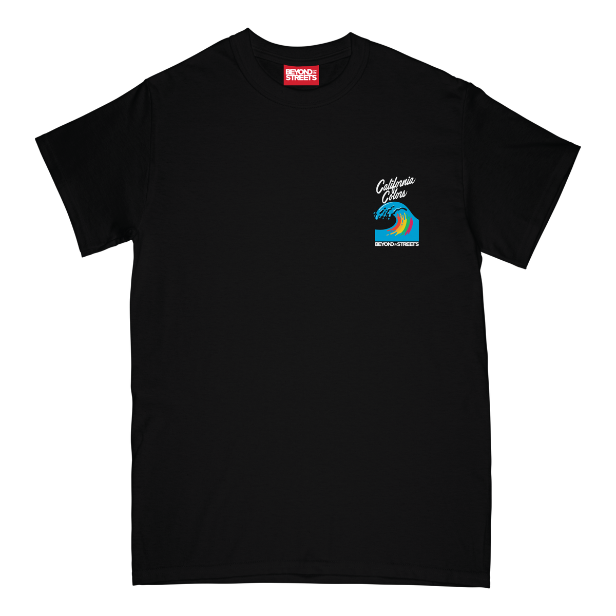 T-shirt Homme Teint à La Main En Californie - 100% Coton Multicolore - Taille L - Neuf Avec étiquette