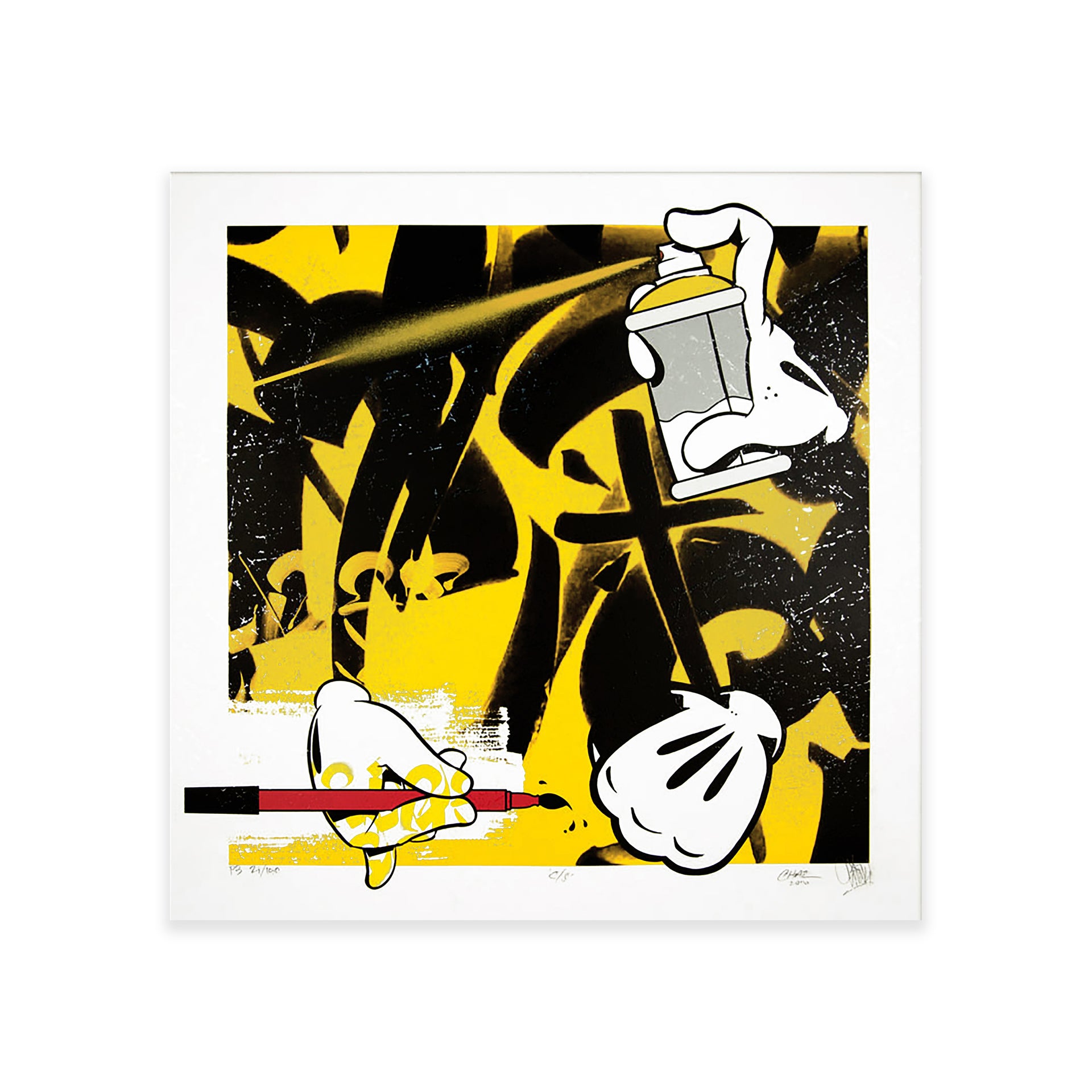Chaz Bojórquez x OG SLICK "Collab 3" Print