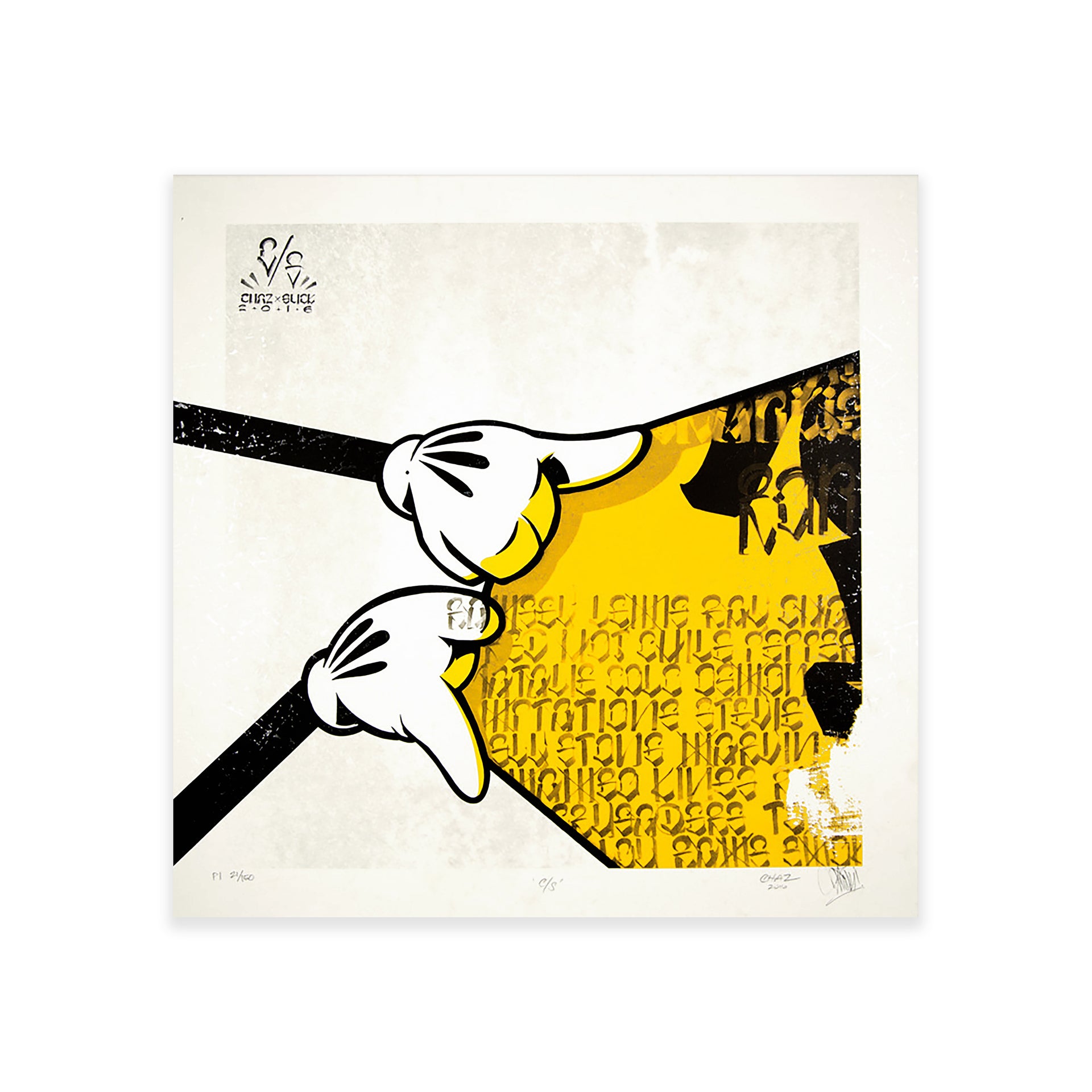 Chaz Bojórquez x OG SLICK "Collab 1" Print