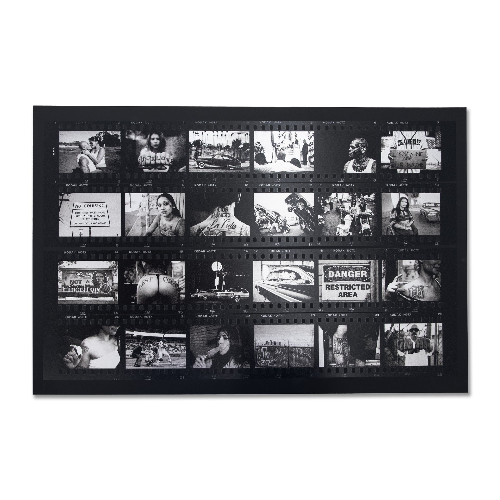Estevan Oriol "'Contact Sheet" Print