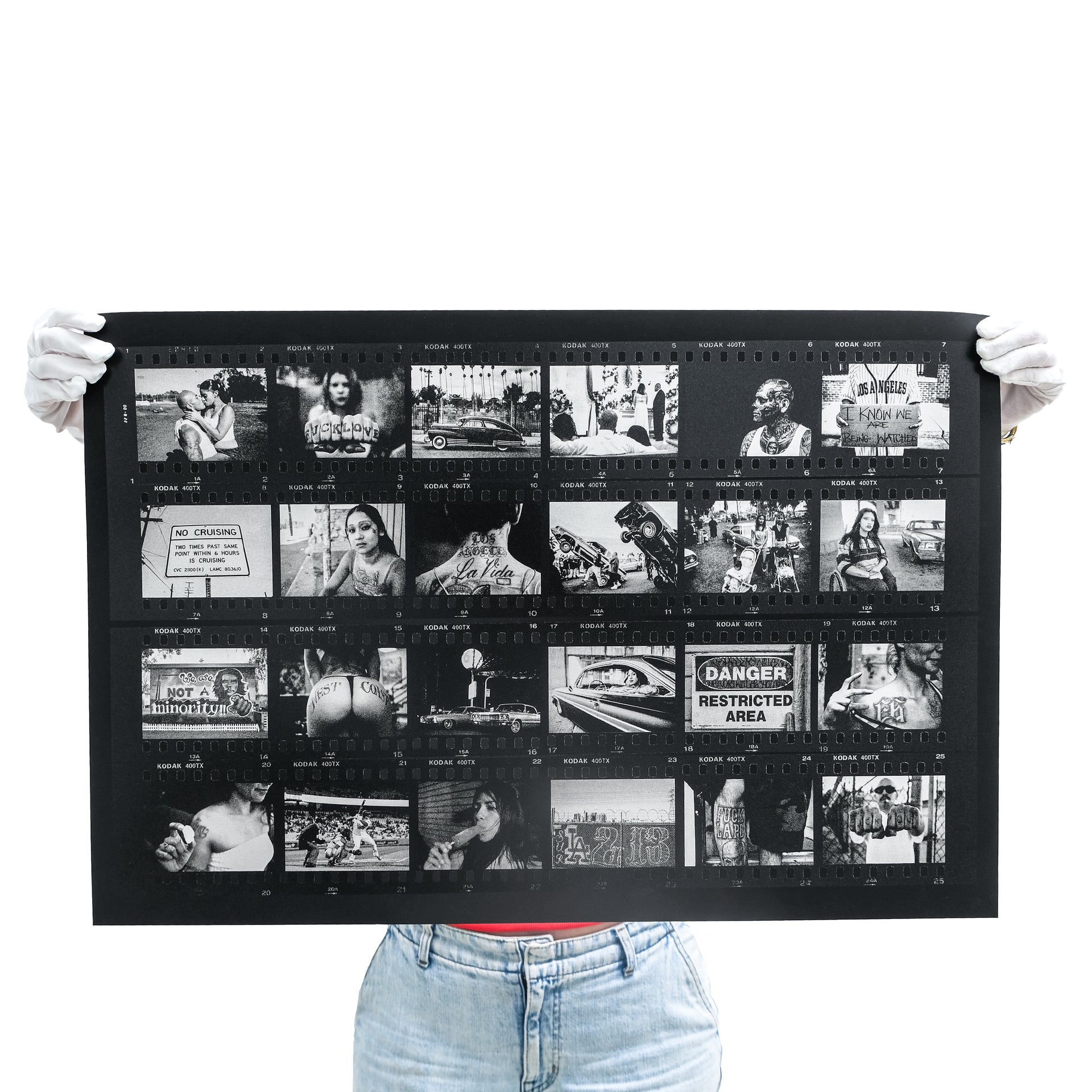 Estevan Oriol "'Contact Sheet" Print