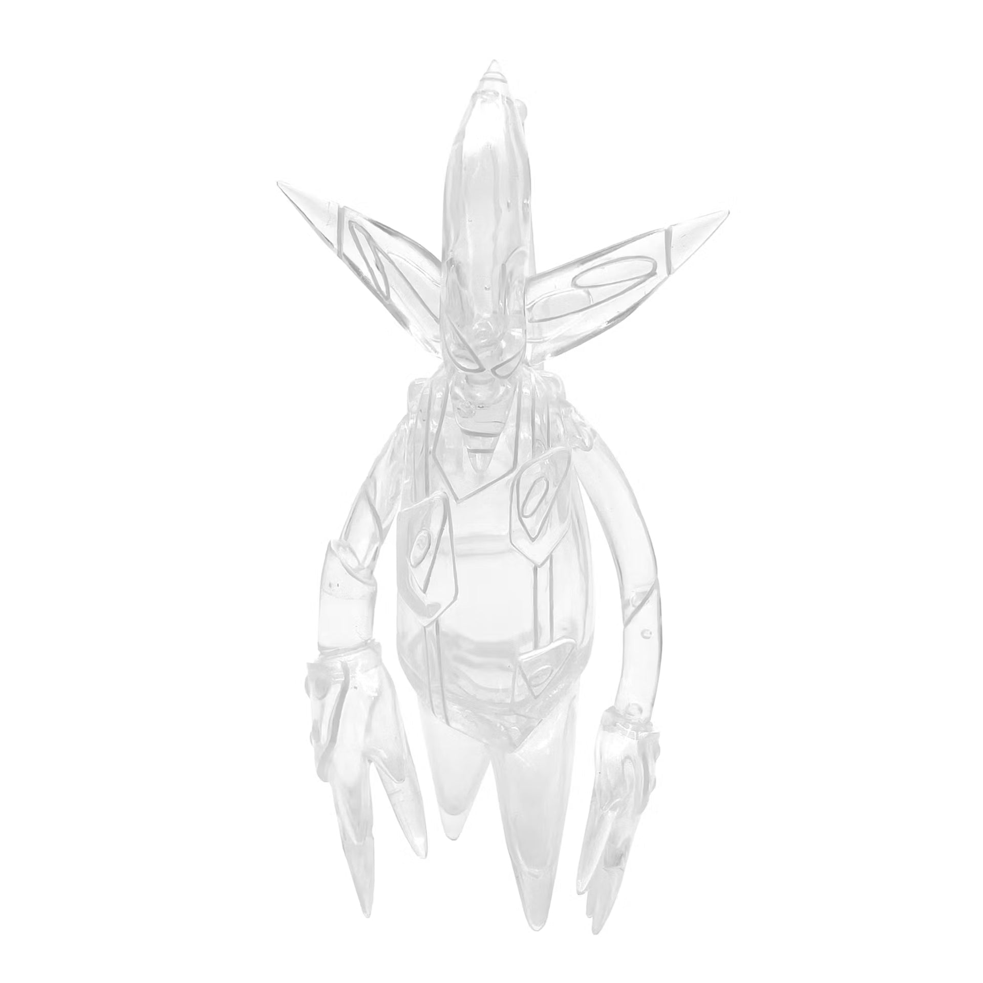 FUTURA "FL-001 MINI POINTMAN VINYL FIGURE (TRANSPARENT)"