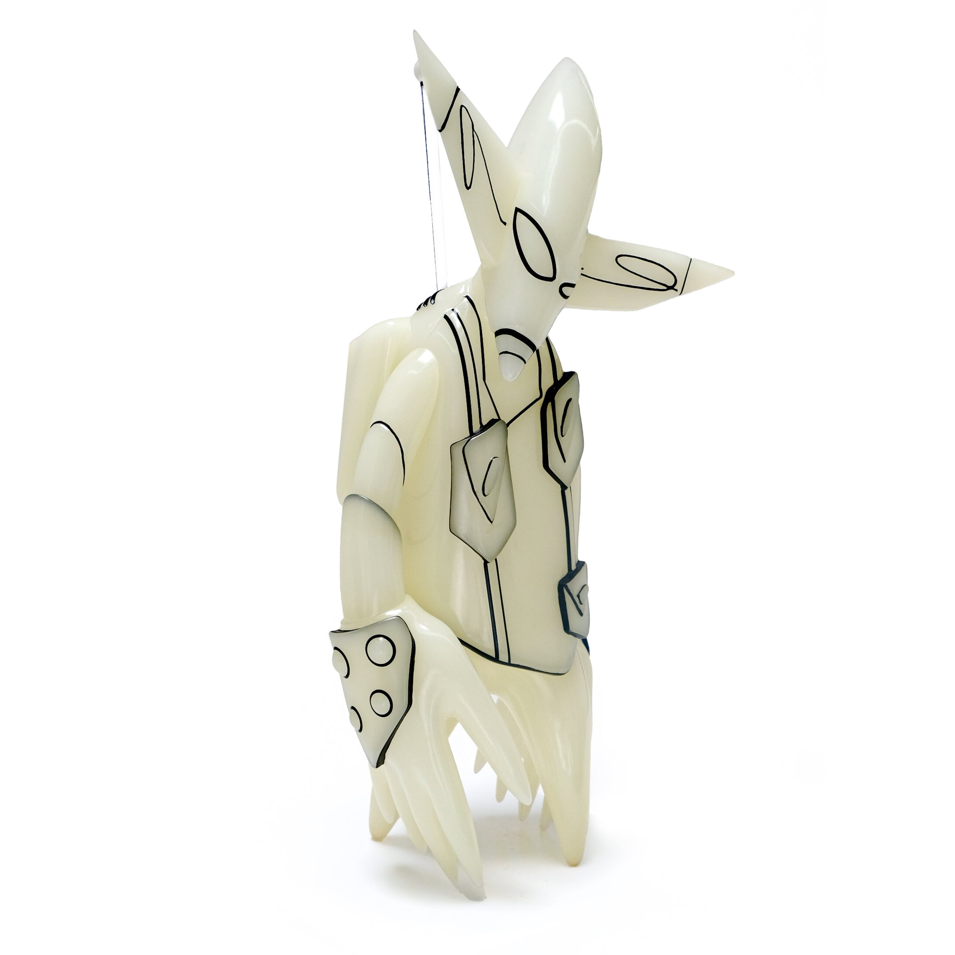 FUTURA "FL-001 POINTMAN VINYL FIGURE (Glow In The Dark)"