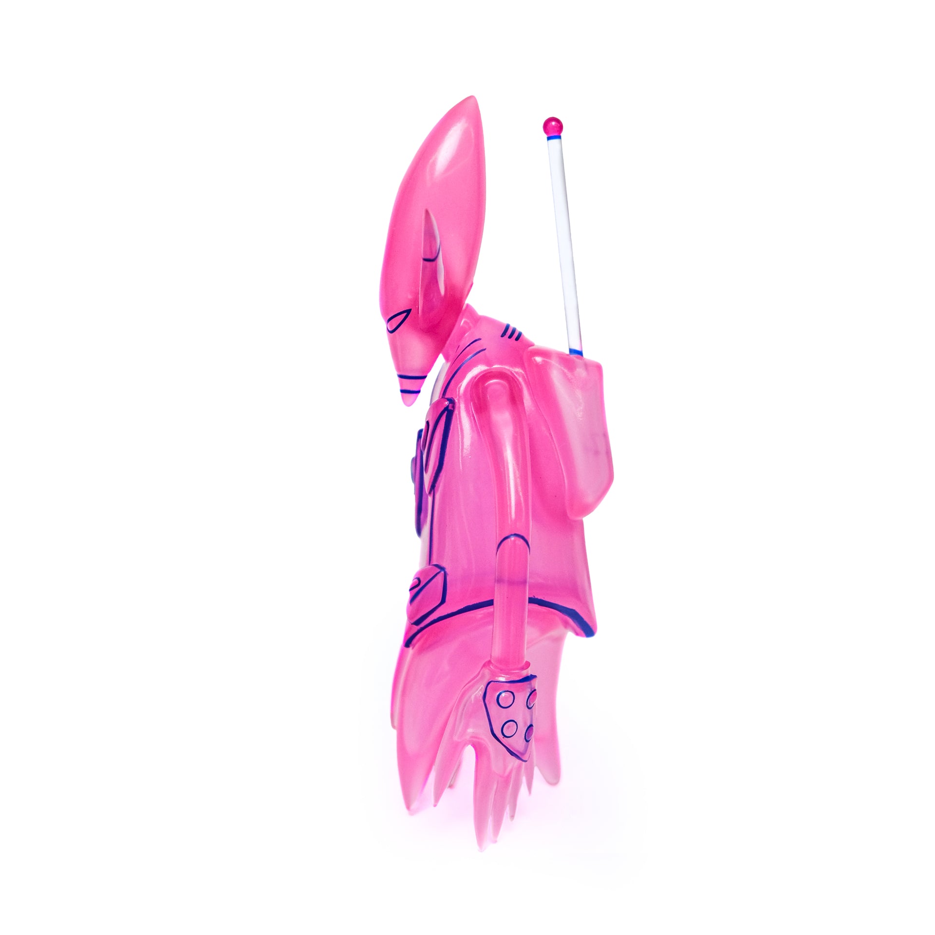 FUTURA "FL-001 MINI POINTMAN VINYL FIGURE (PINK)"