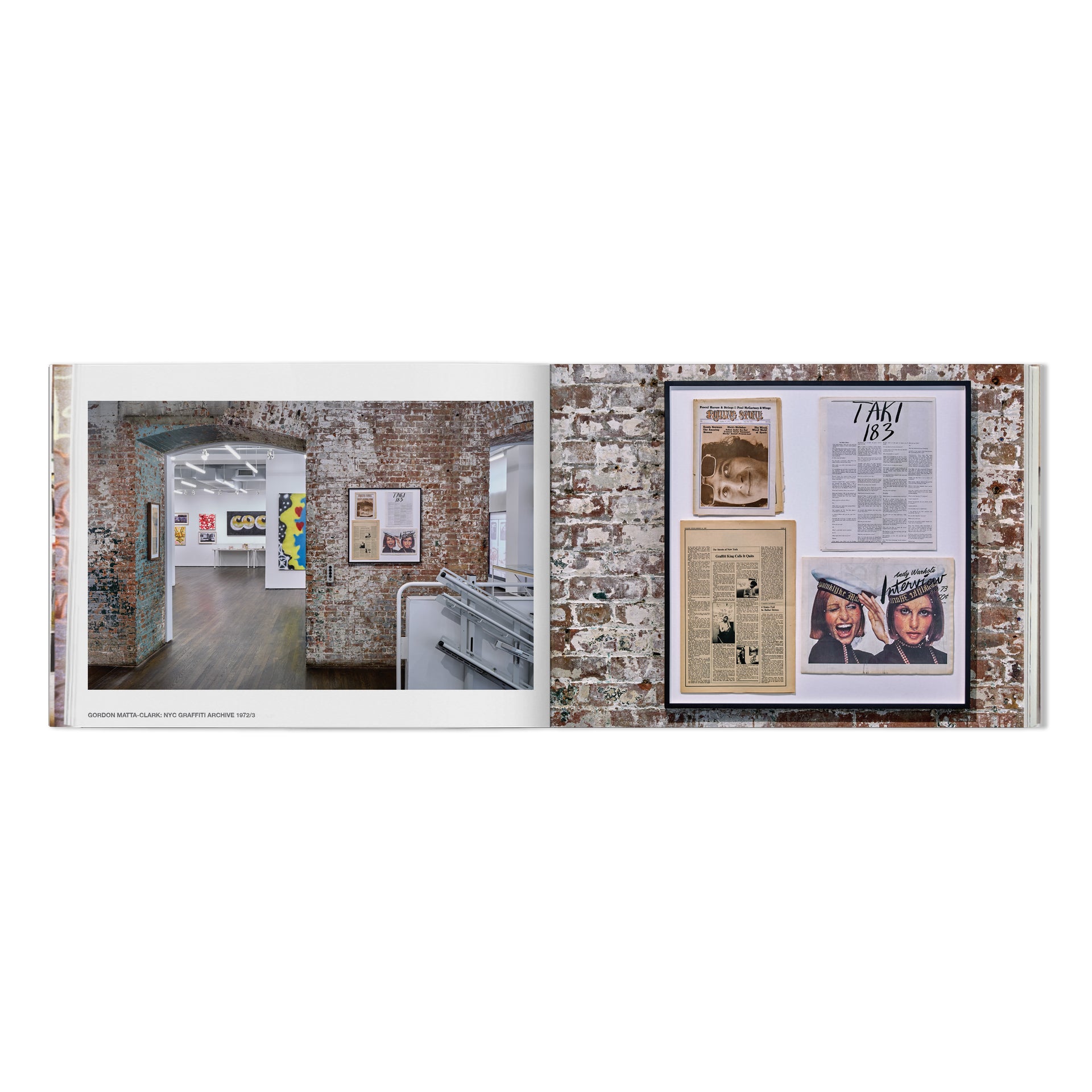 White Columns "Gordon Matta Clark: NYC Graffiti Archive 1972/73" Catalogue