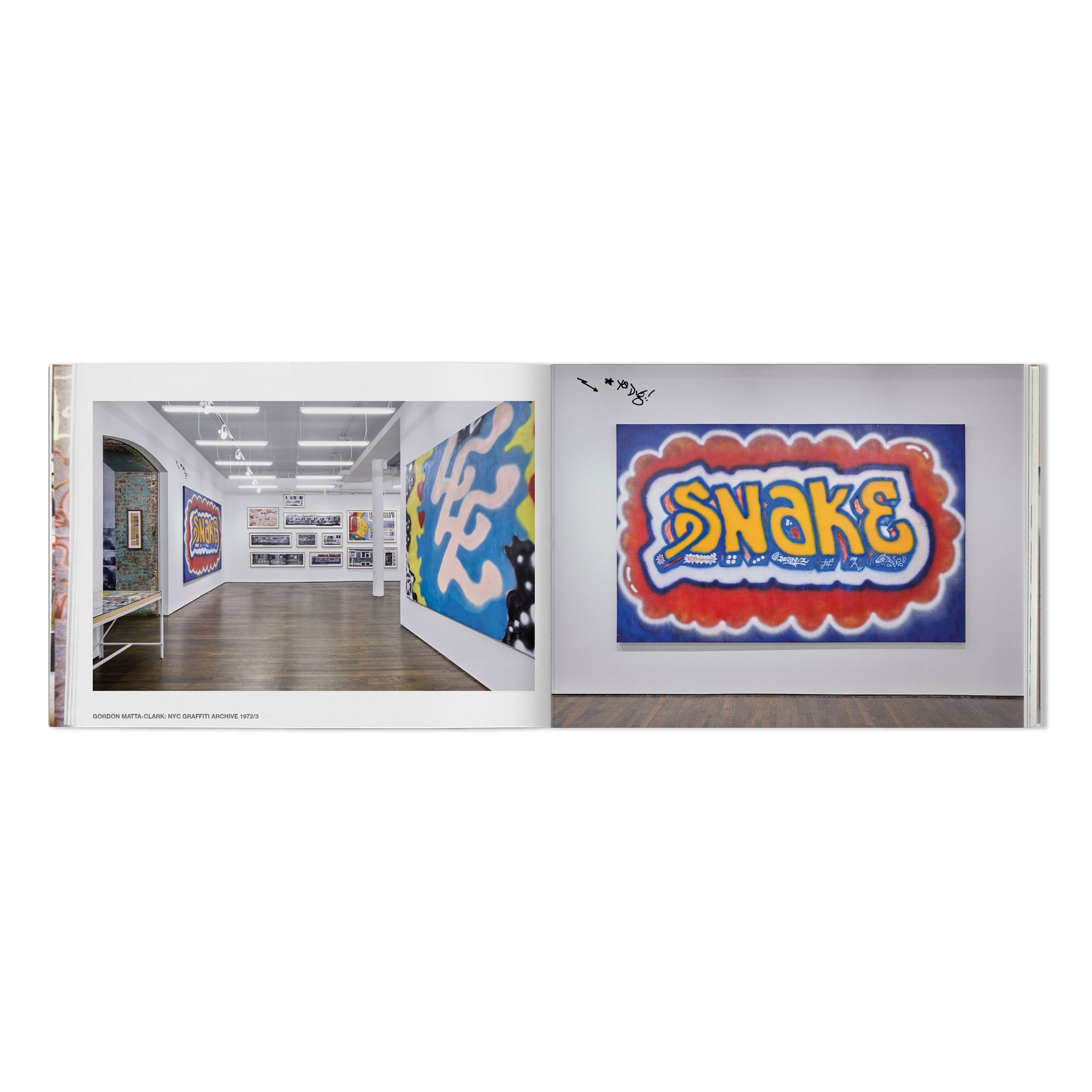 White Columns "Gordon Matta Clark: NYC Graffiti Archive 1972/73" Catalogue