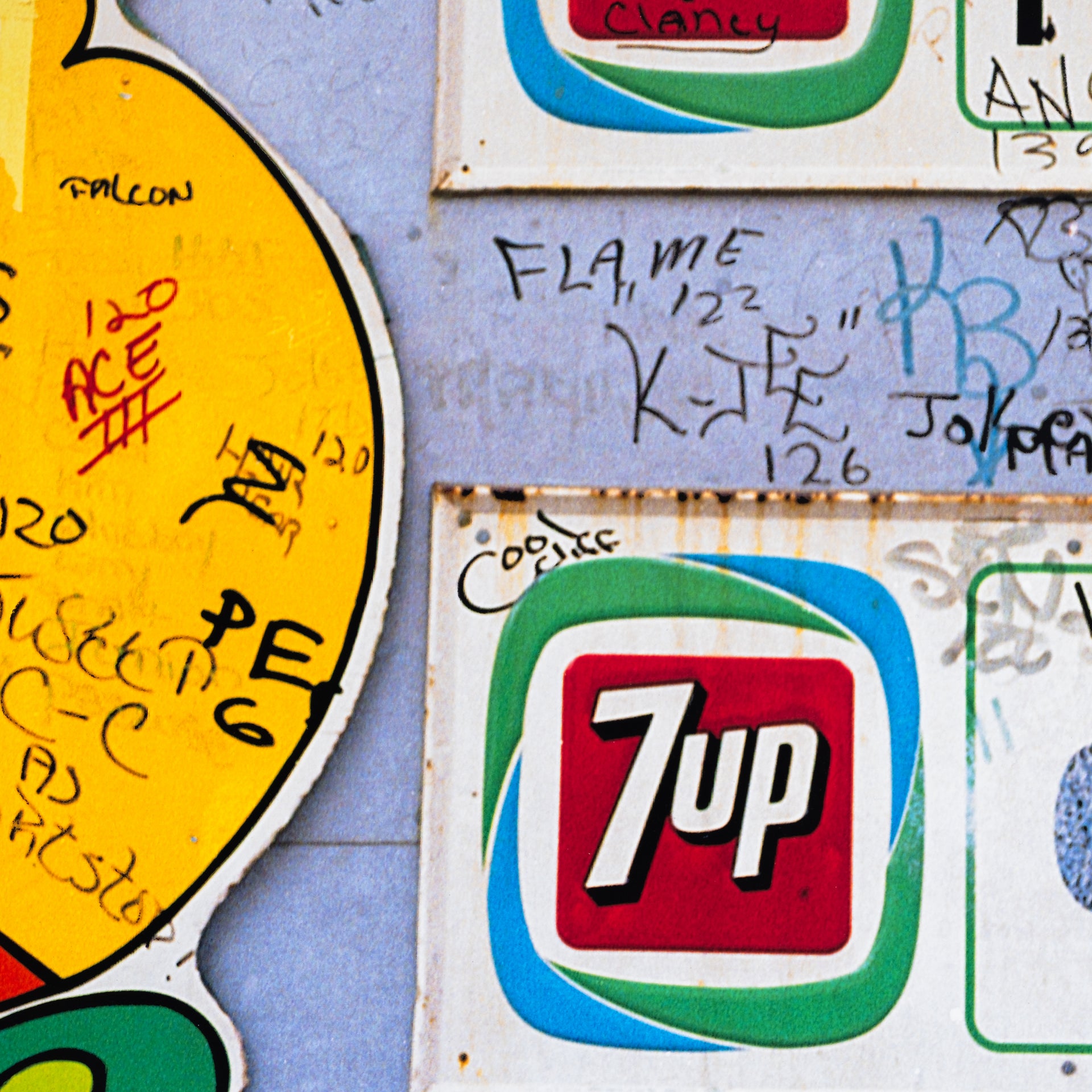 Gordon Matta-Clark "7UP" Print
