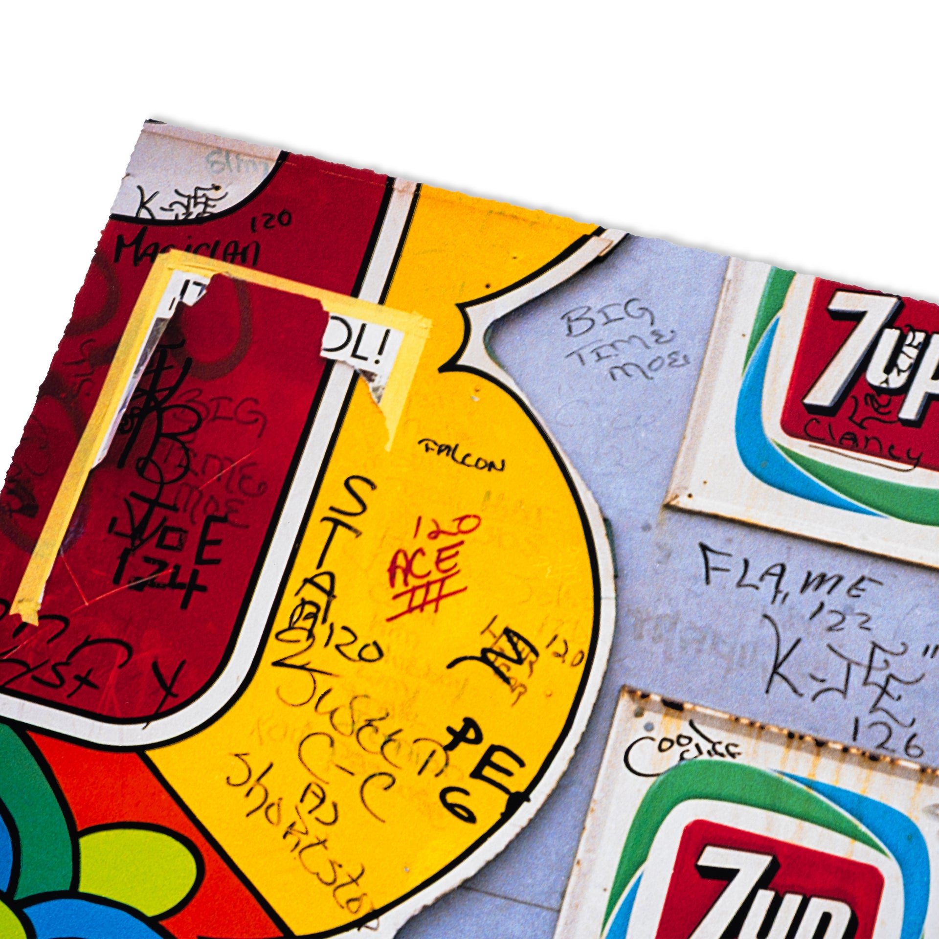 Gordon Matta-Clark "7UP" Print