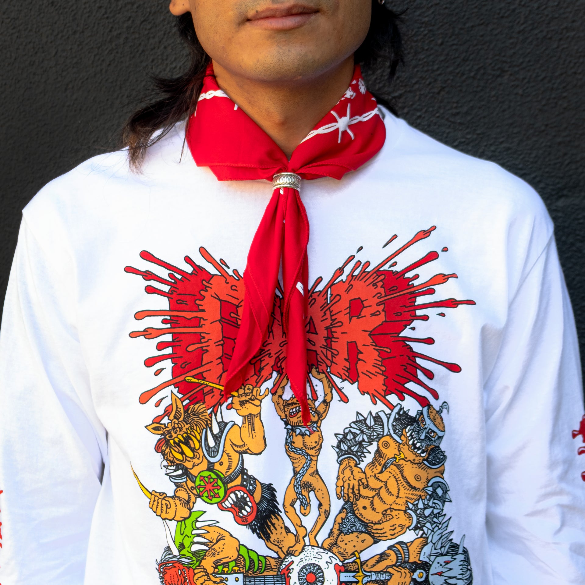 GWAR X BEYOND THE STREETS "Chaos (Red)" Bandana
