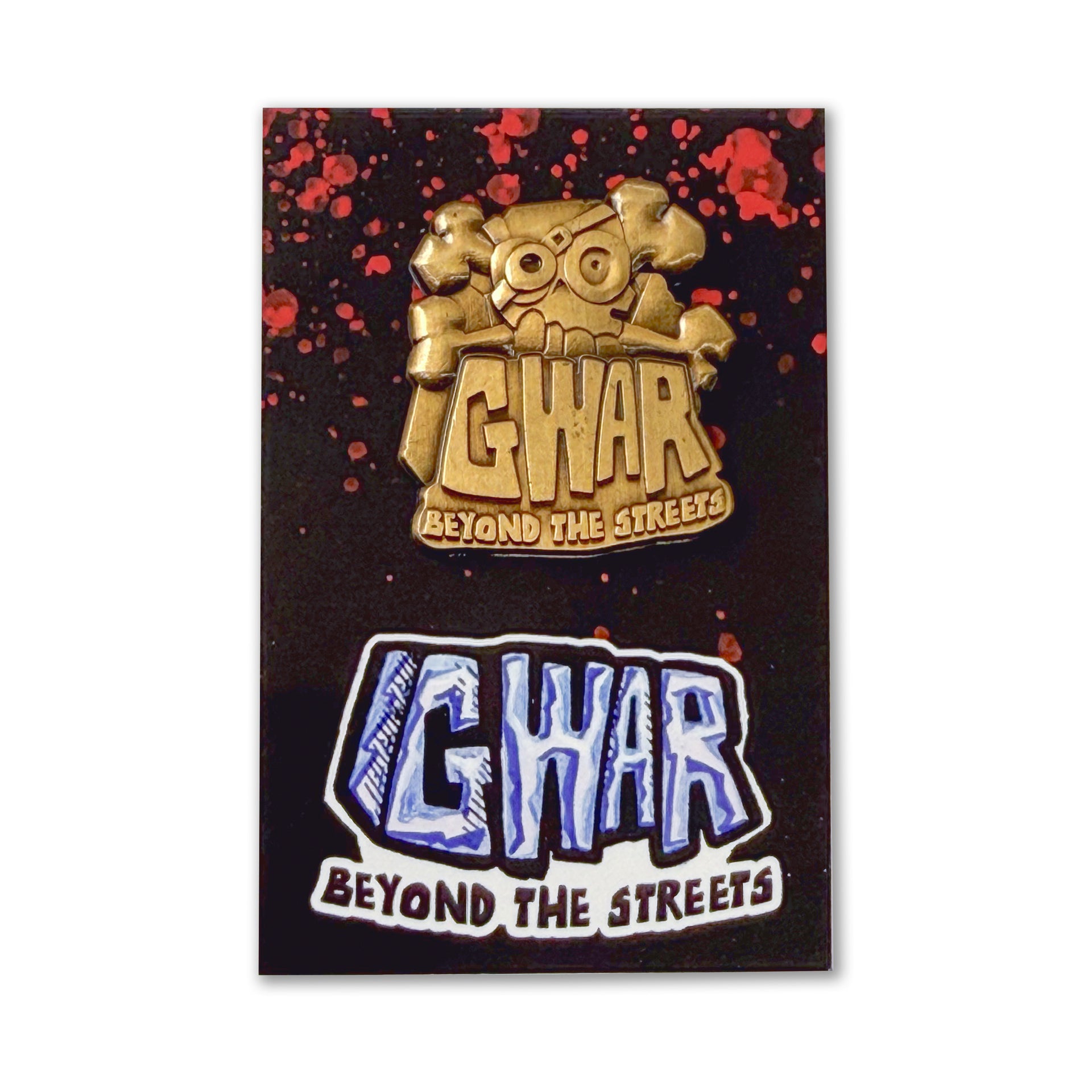 GWAR X BEYOND THE STREETS "GWAR Skull 1990" Pin