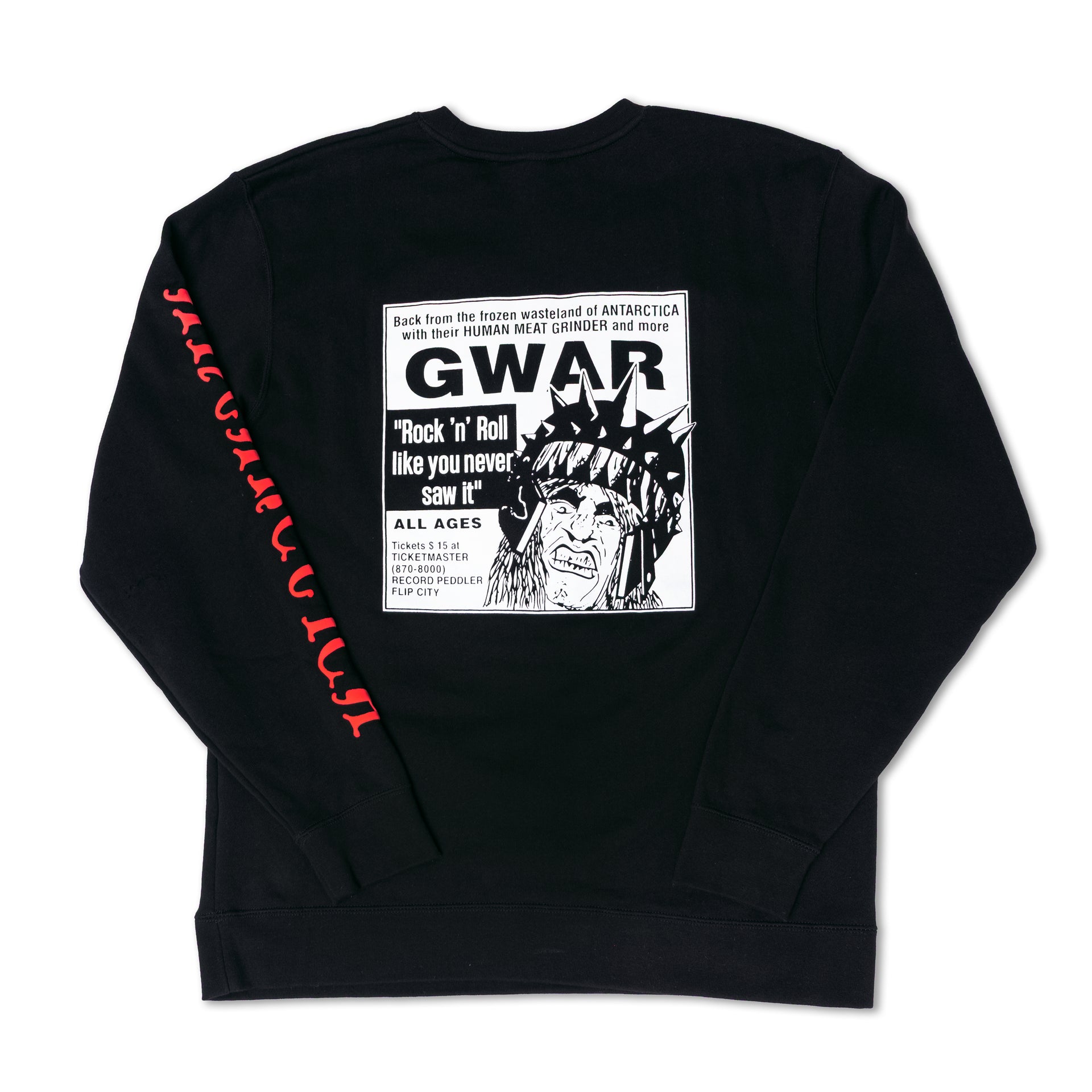 GWAR X BEYOND THE STREETS "Antarctica" Crewneck