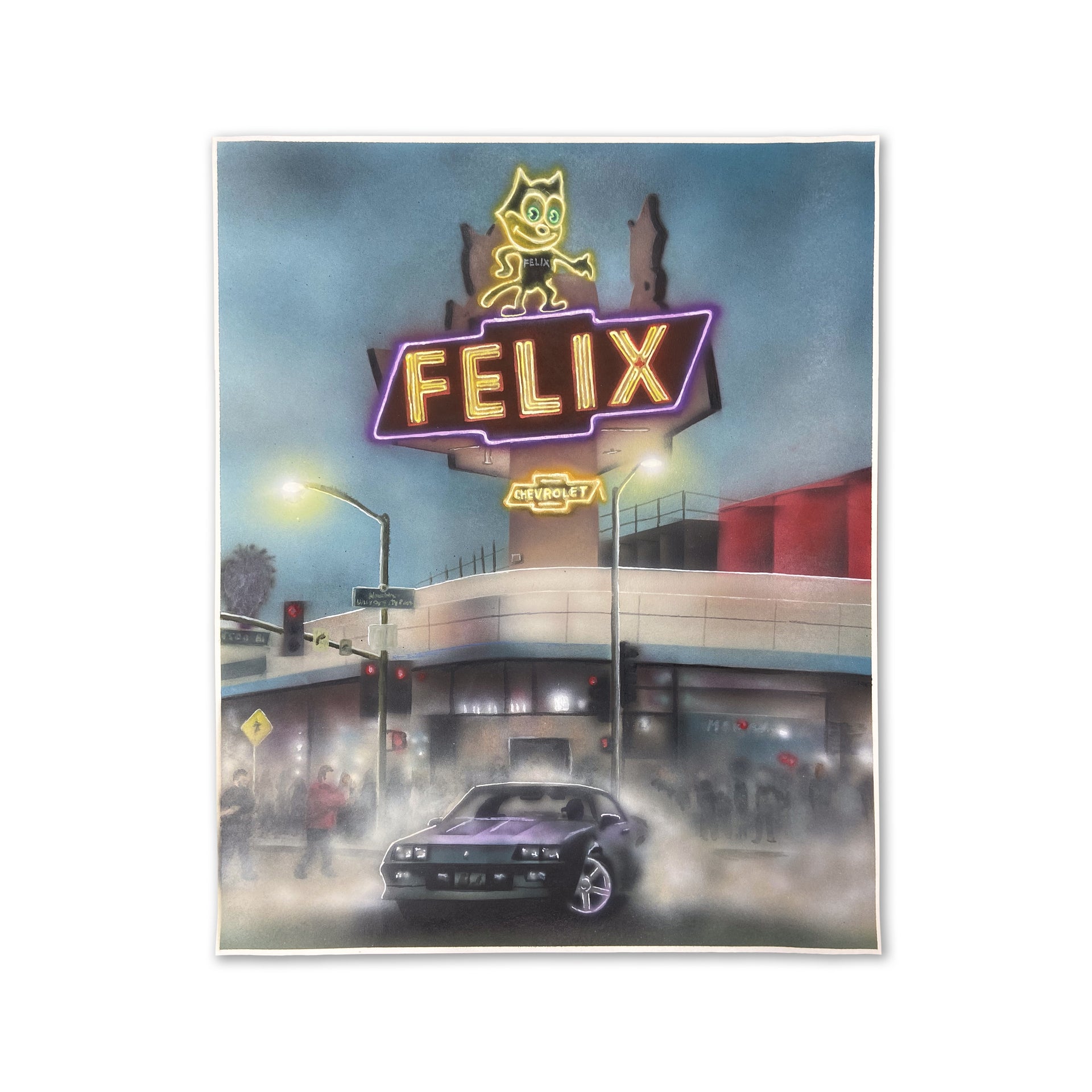 Gustavo Zermeño Jr "IROC" Original Artwork