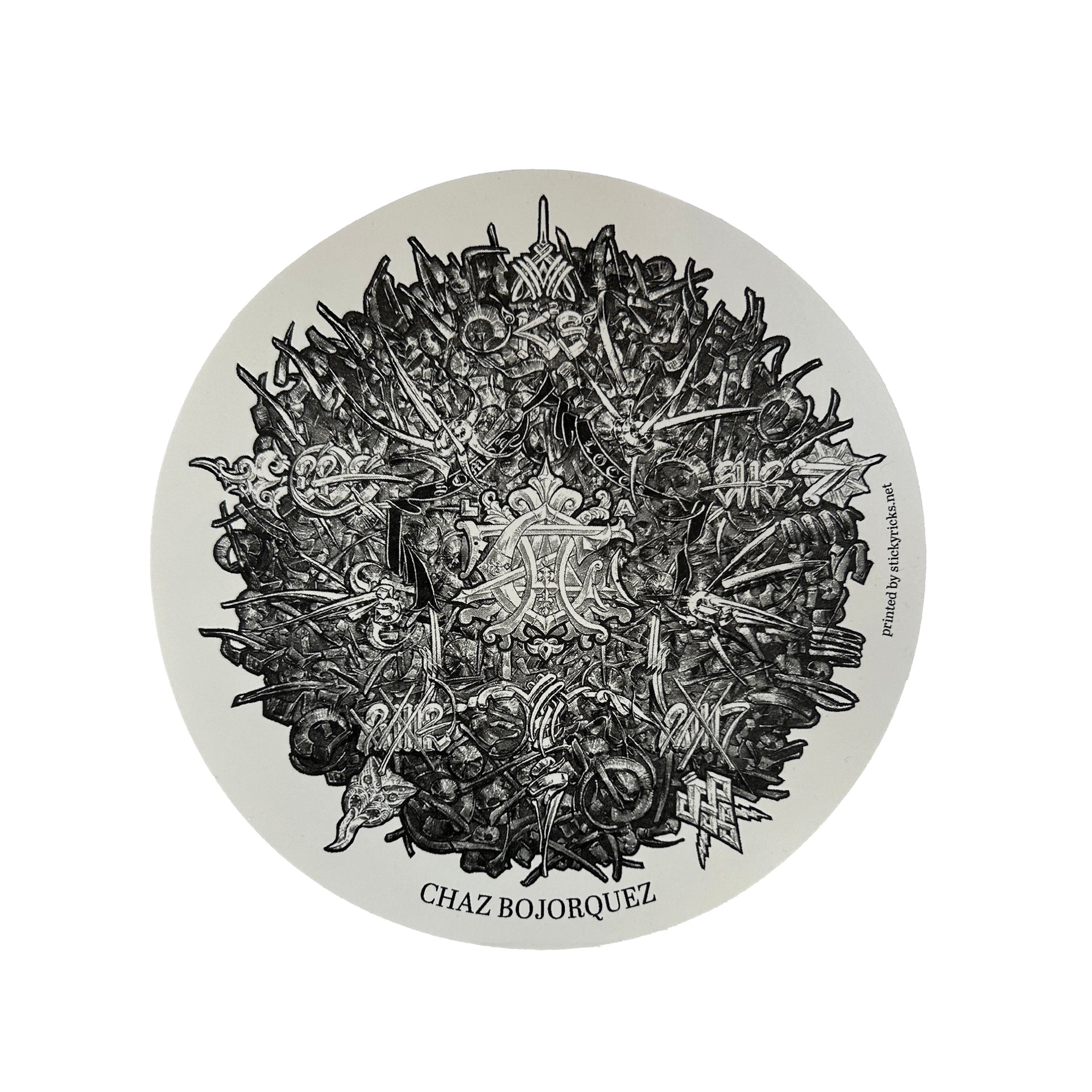 Chaz Bojórquez "Sticker 2-Pack"