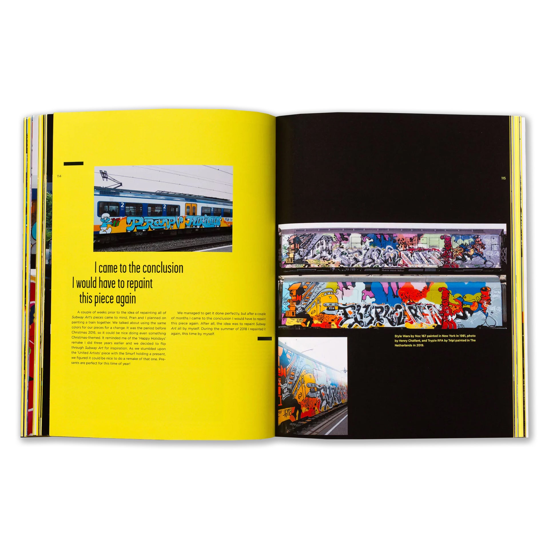 TRIPL a.k.a. FURIOUS "Repainting Subway Art" Book