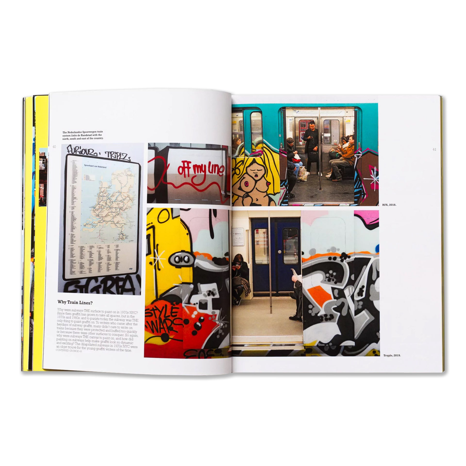 TRIPL a.k.a. FURIOUS "Repainting Subway Art" Book