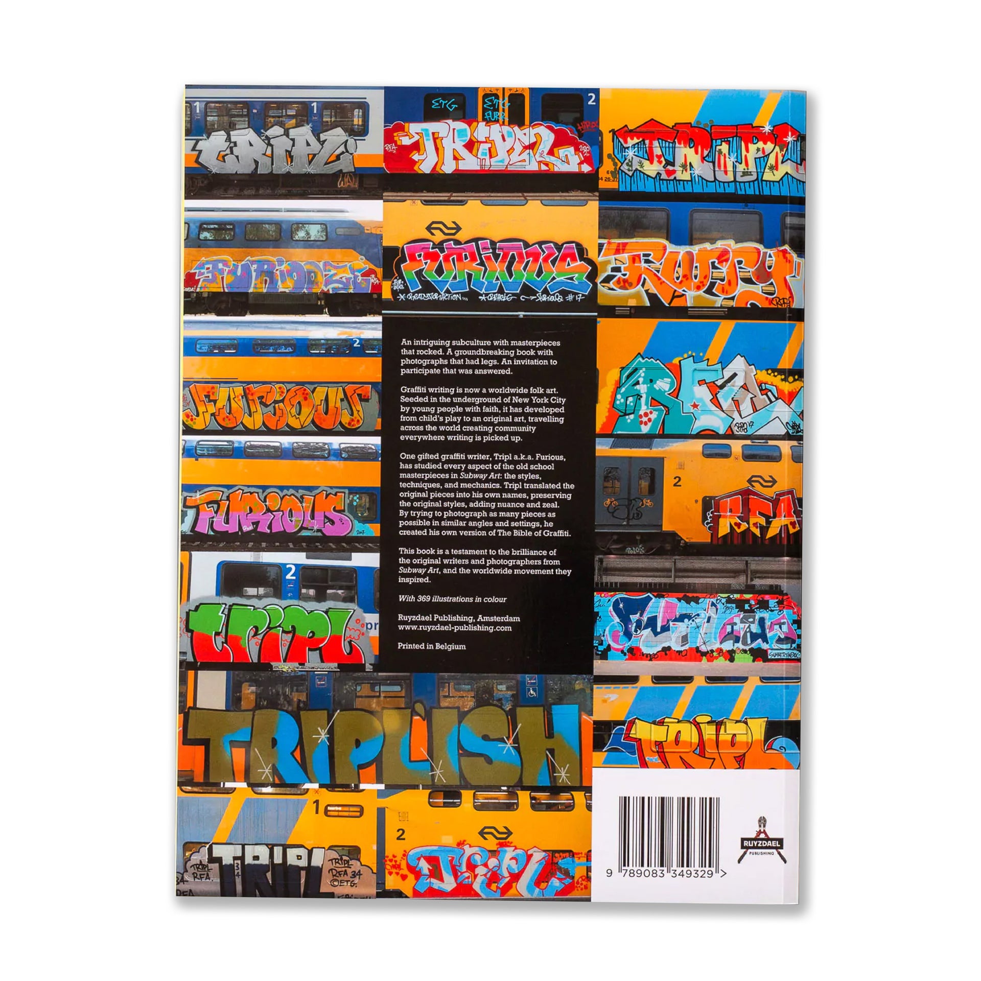 TRIPL a.k.a. FURIOUS "Repainting Subway Art" Book