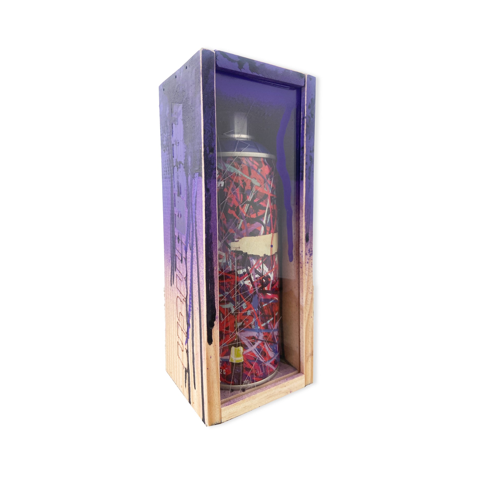 SABER "Hand-Embellished MTN Spray Paint Can"