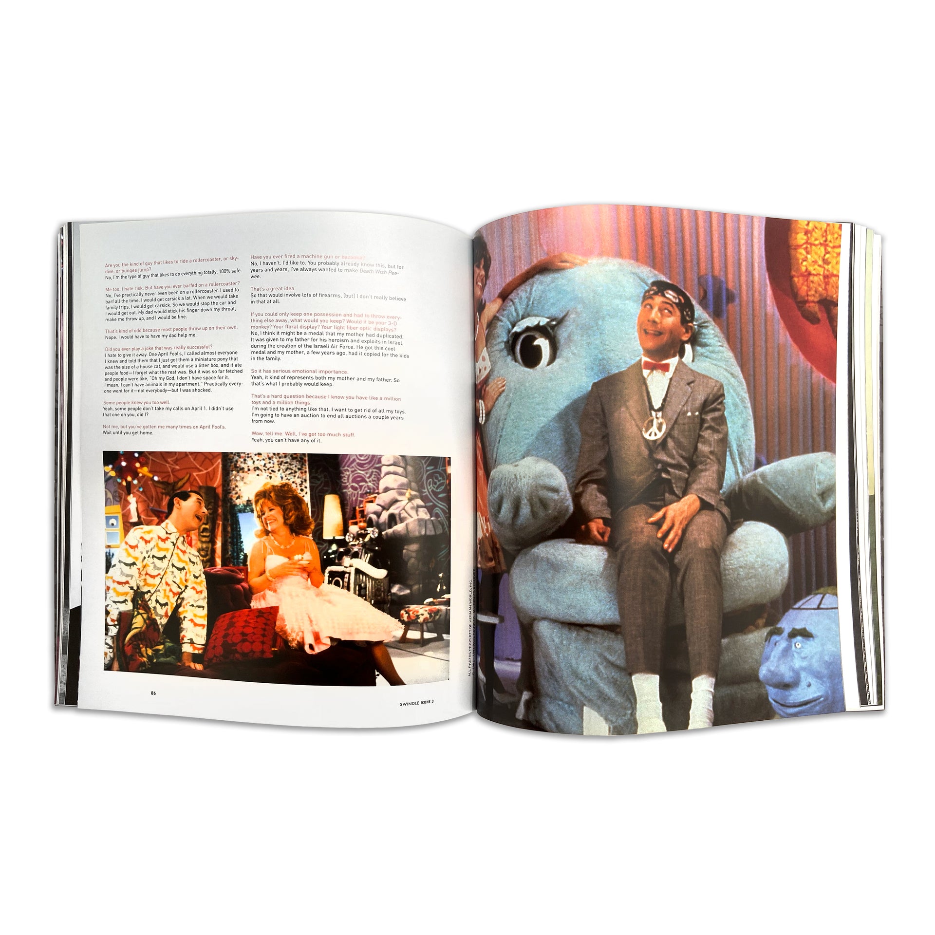 SWINDLE Magazine "3rd Annual Icons Issue"