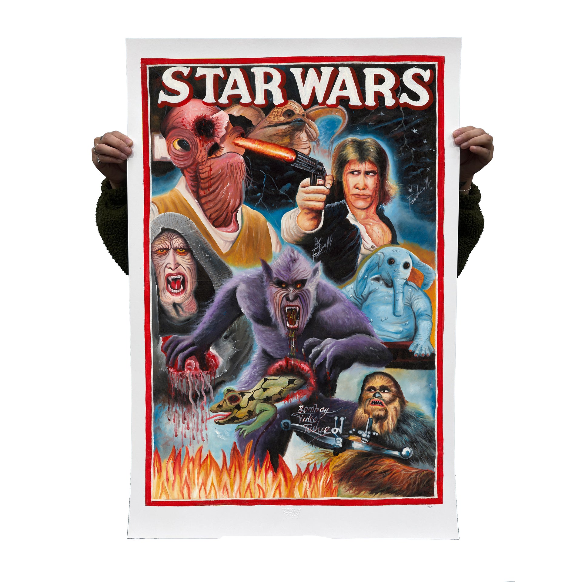 Deadly Prey Gallery "Star Wars" Print