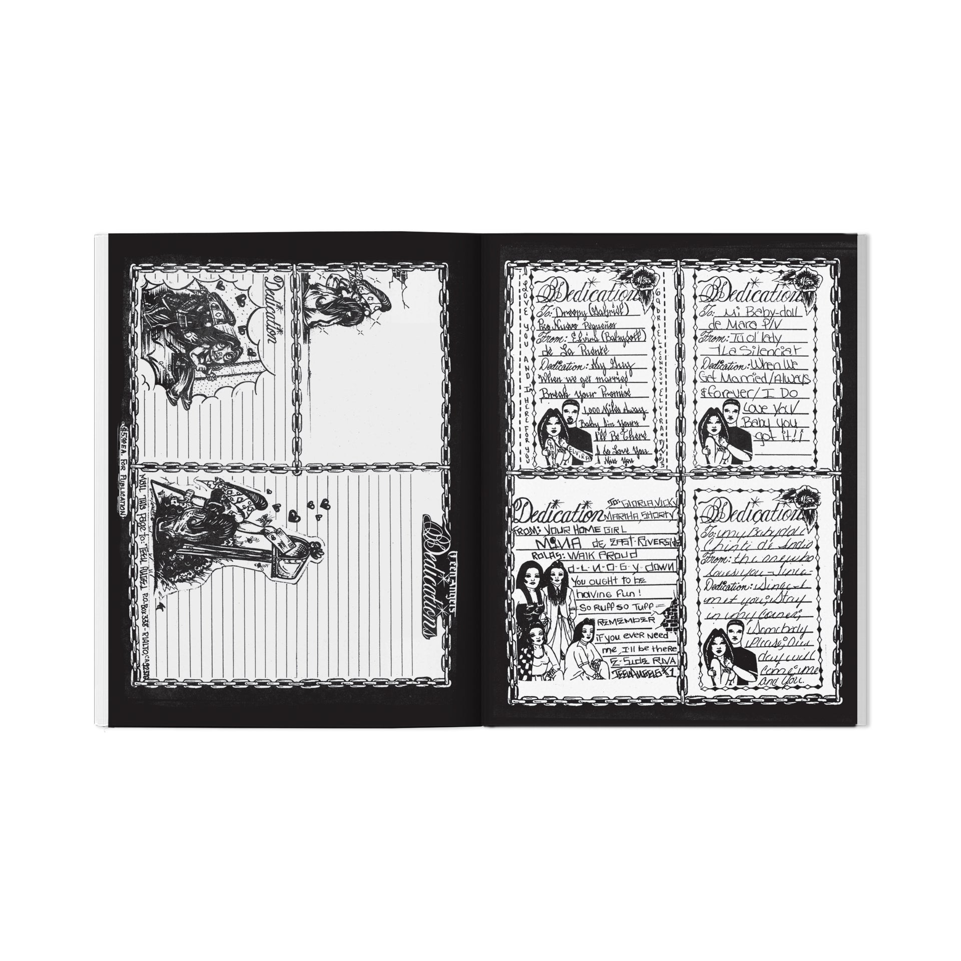 PRE-ORDER Teen Angel's "Dedications" Book