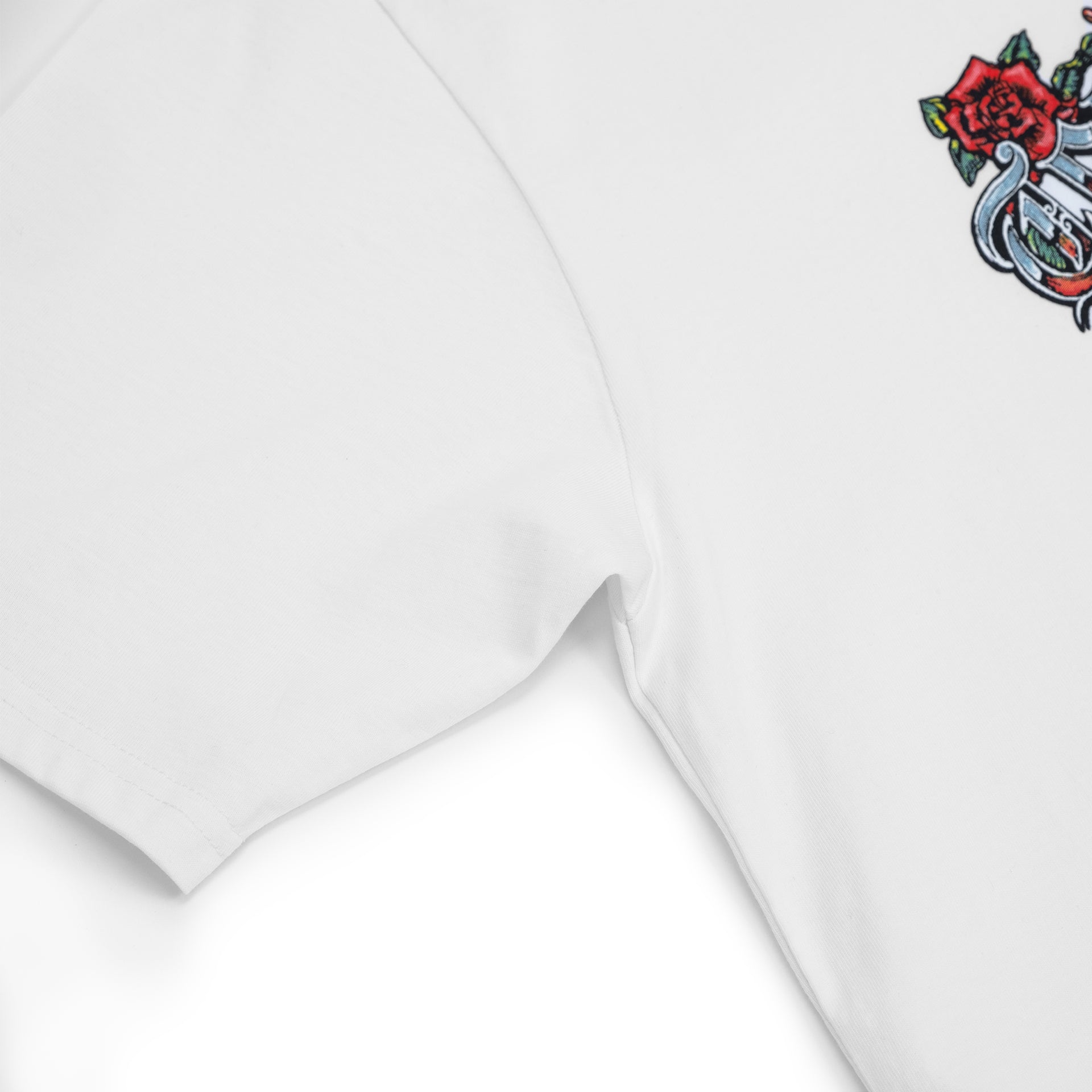 Teen Angel's "Chrome Placa (White)" Tee