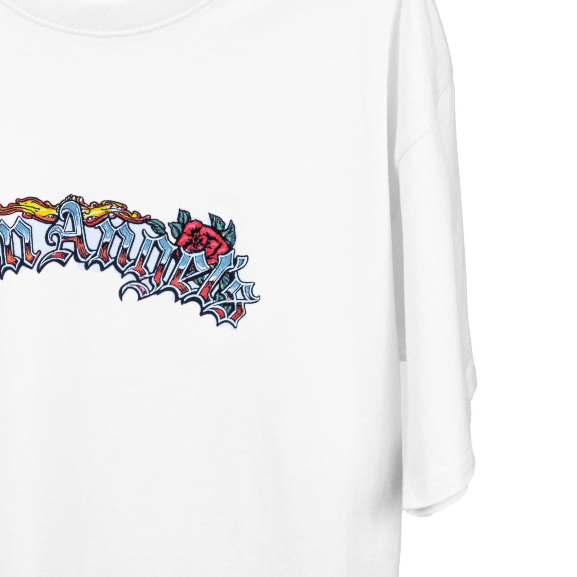 Teen Angel's "Chrome Placa (White)" Tee