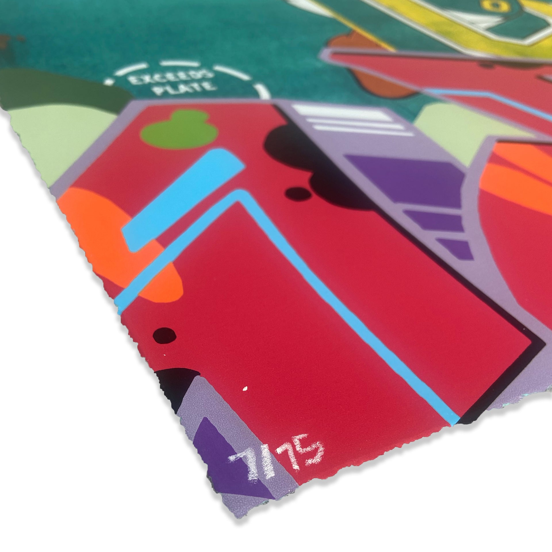 Tim Conlon "Blank Canvas #132 – WPRR" Print