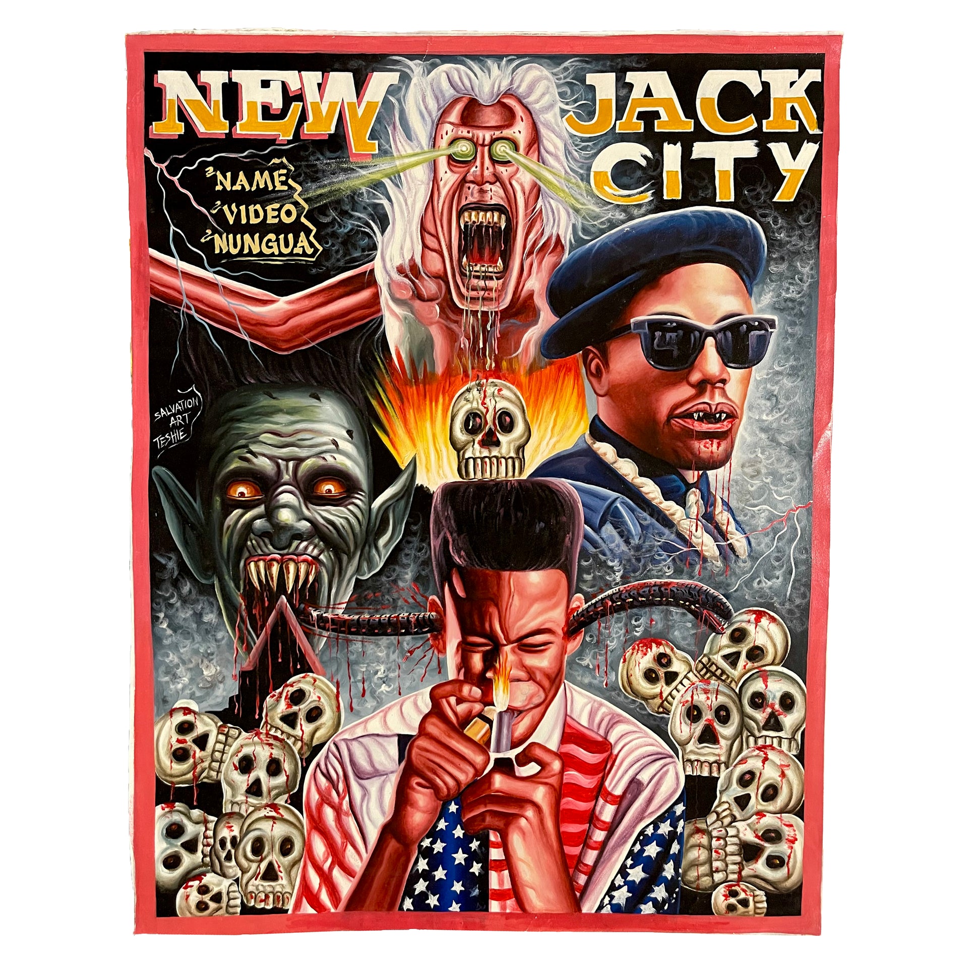 Deadly Prey Gallery "New Jack City" Original Artwork