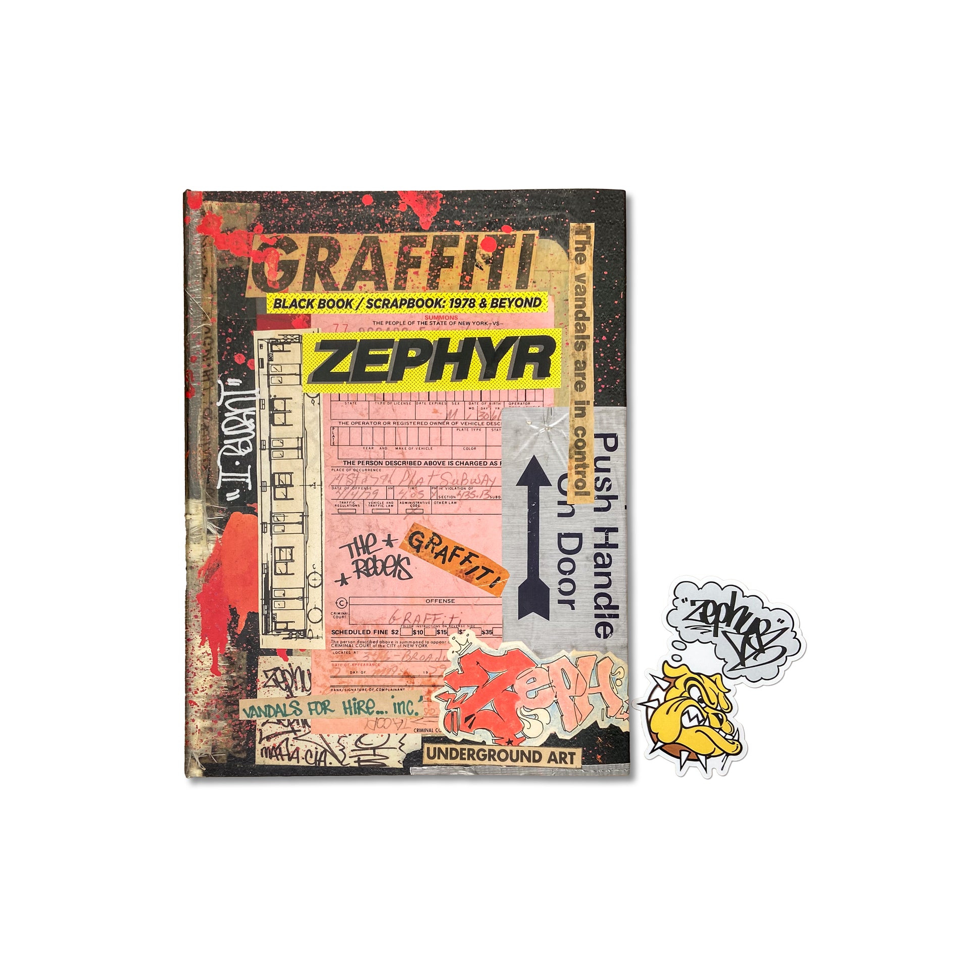 ZEPHYR "Graffiti Black Book/Scrapbook: 1978 & Beyond" Book