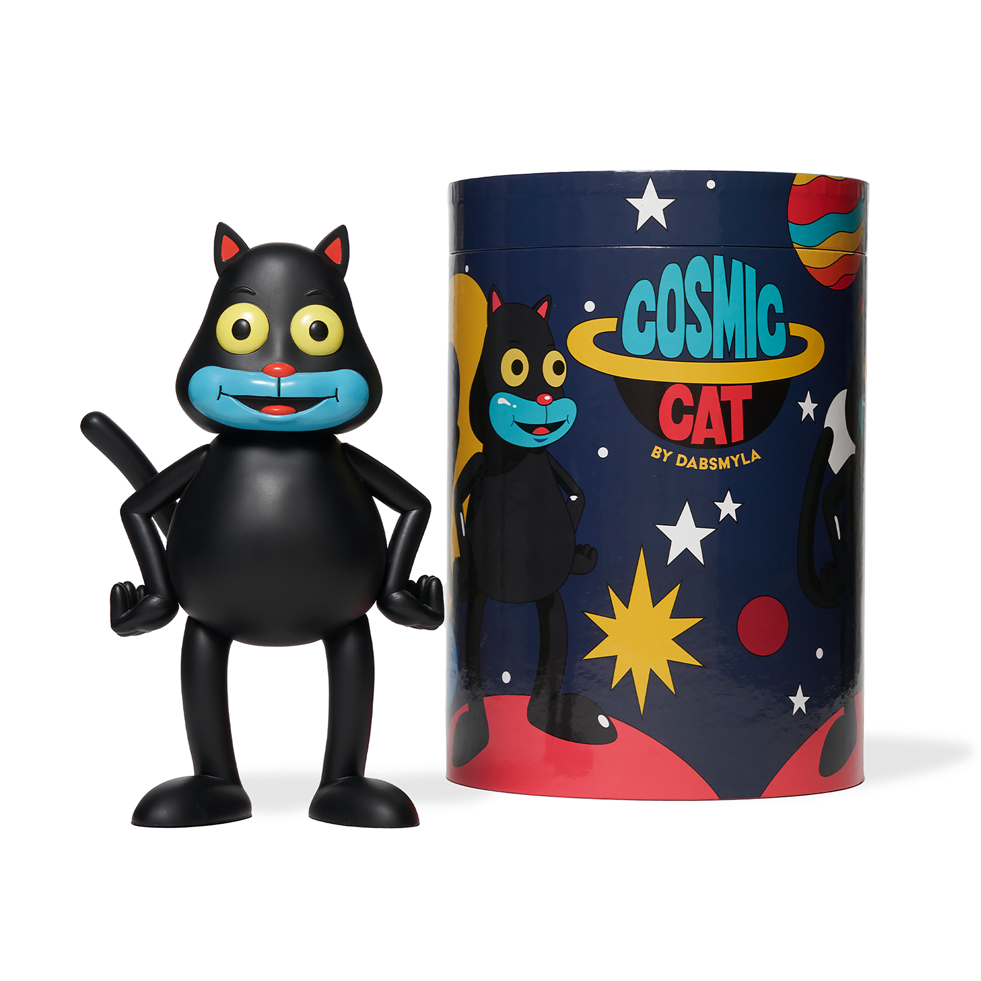 DABSMYLA "Cosmic Cat (Black)" Vinyl Figure
