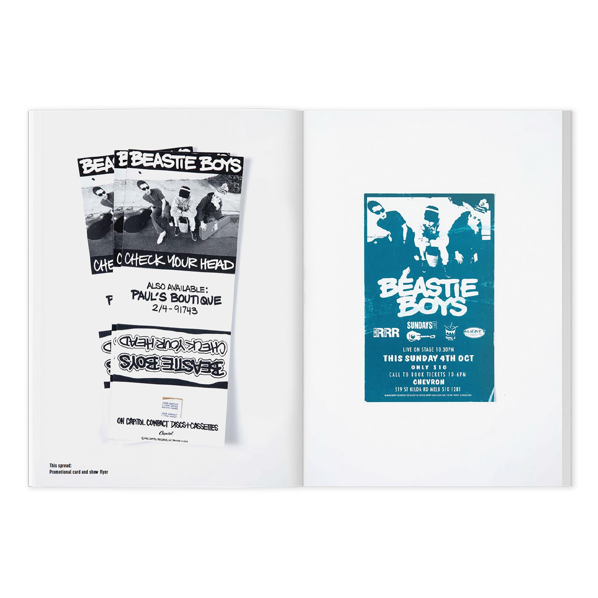 Beastie Boys "Check Your Head (Stuff / Volume 3)" Zine