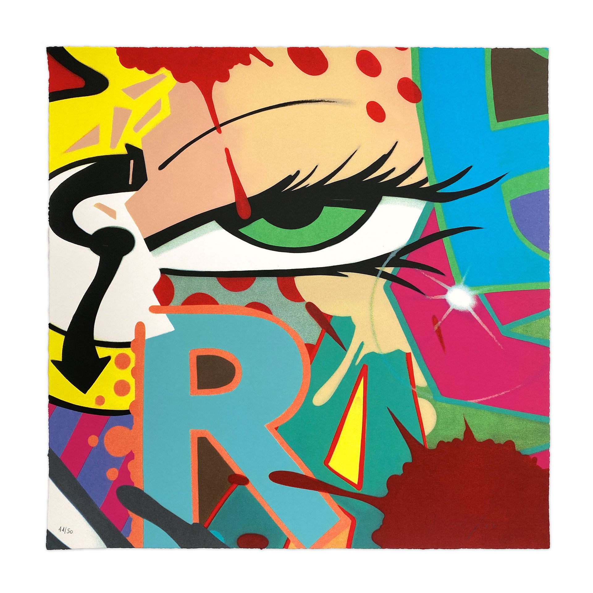 CRASH "Clockin" AP Print