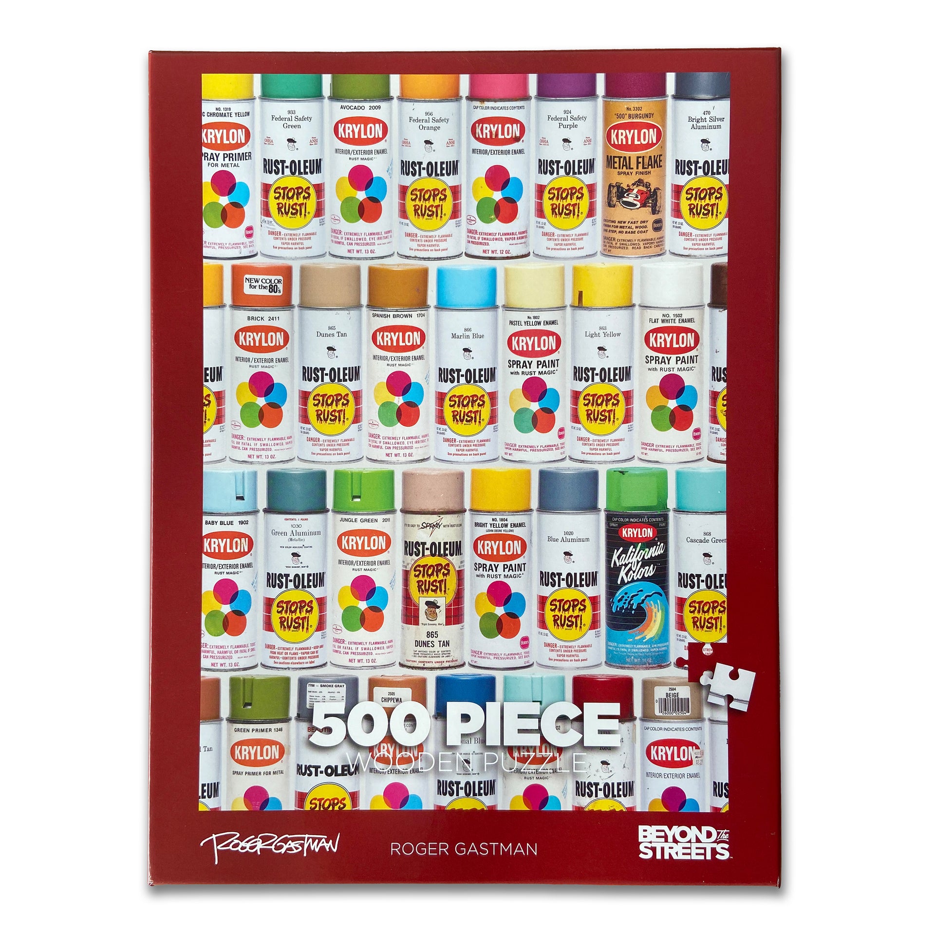 Roger Gastman "Vintage Spray Cans Series 1" Puzzle