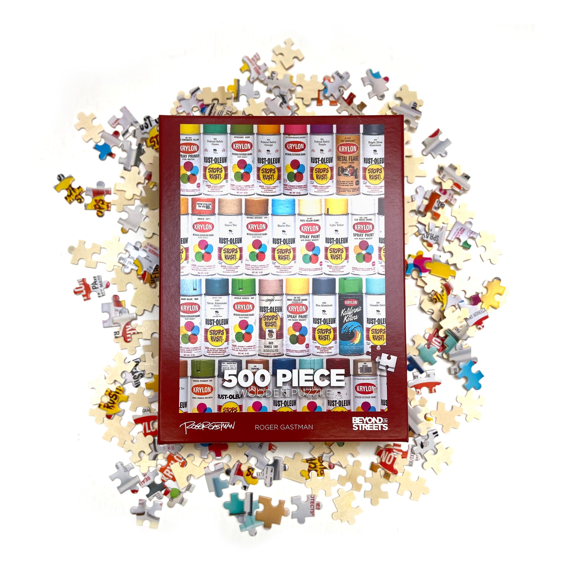 Roger Gastman "Vintage Spray Cans Series 1" Puzzle