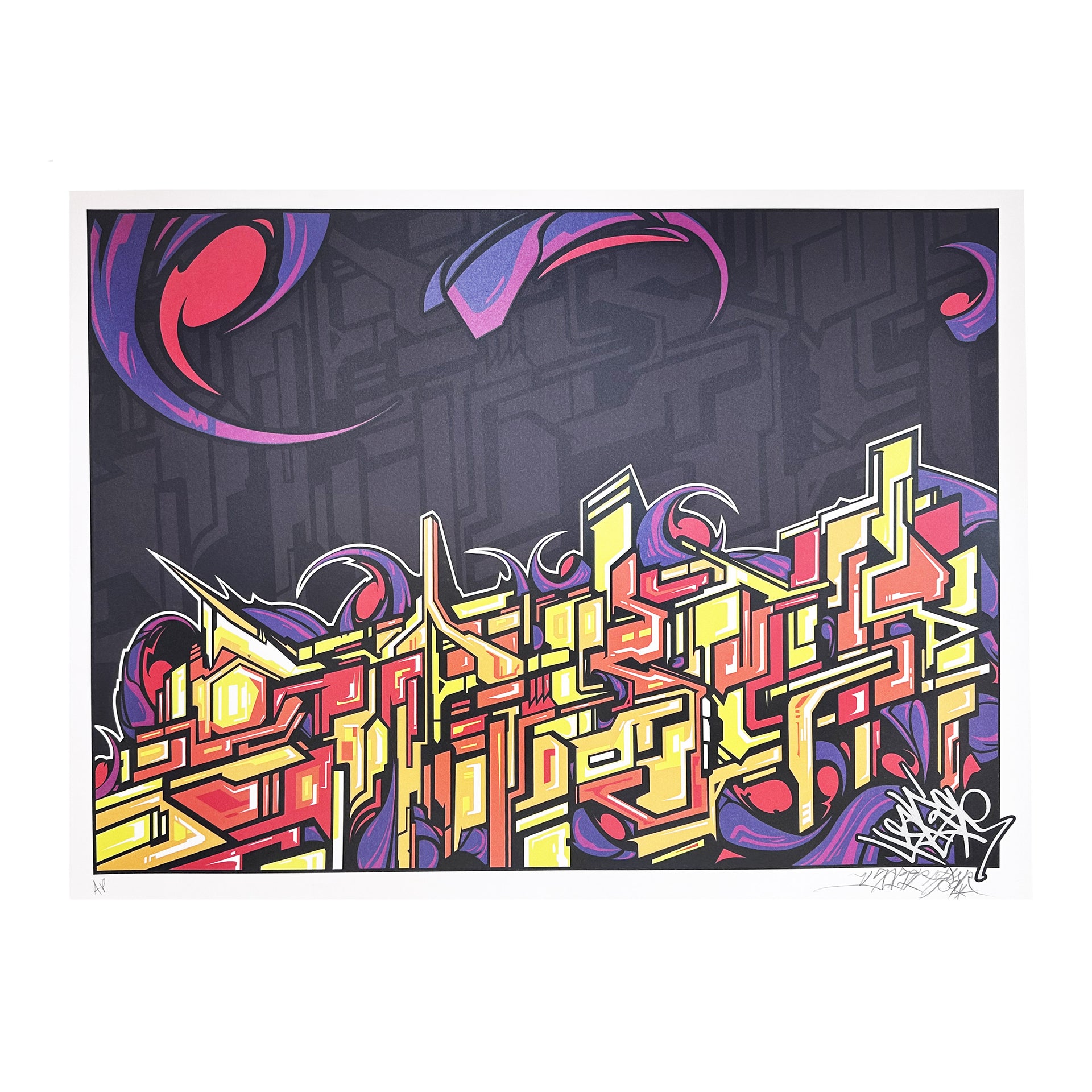 SABER "CAN'T REMEMBER THE NAME" Print APs