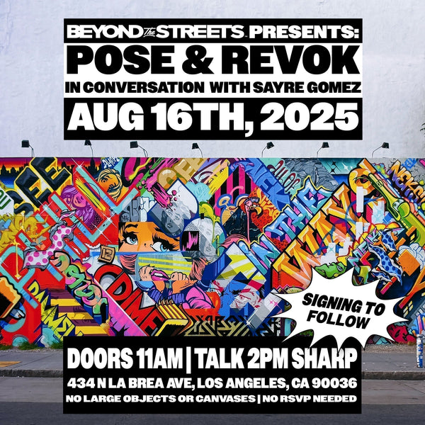 POSE and REVOK in Conversation — Moderated by Sayre Gomez on August 16th!