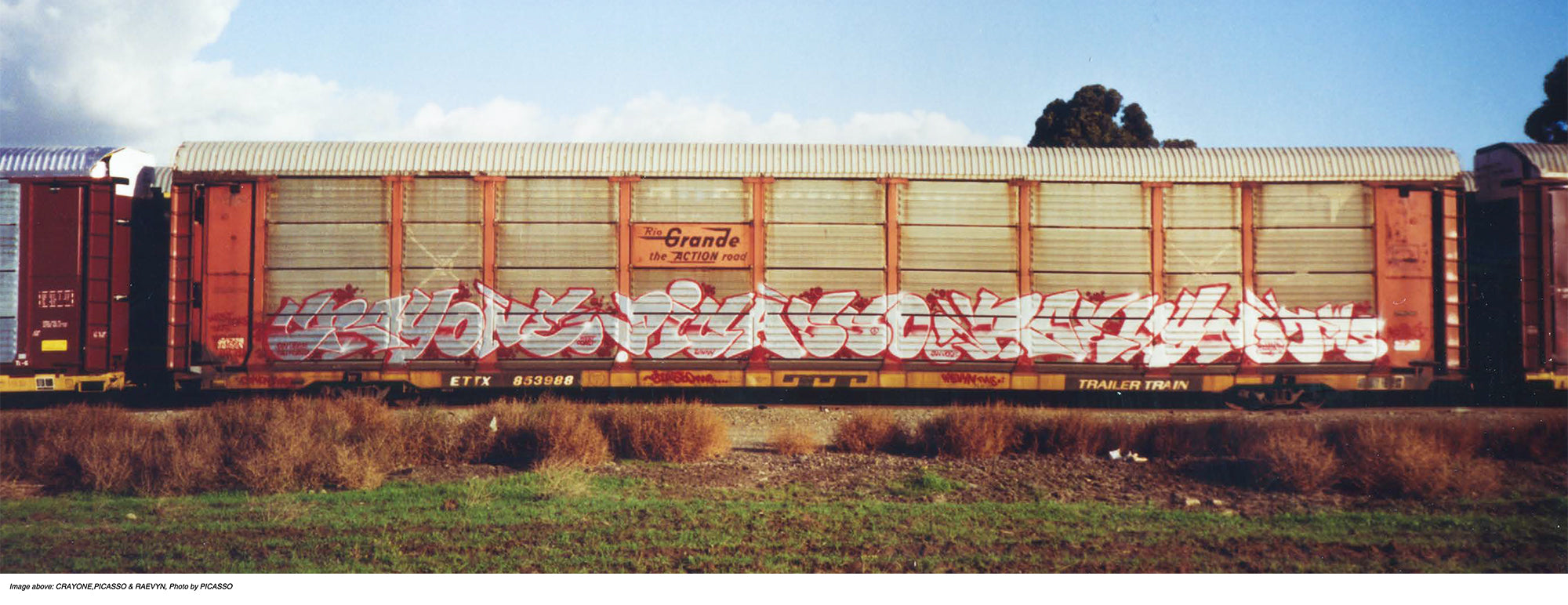 Roger Gastman Talks Freight Train Graffiti