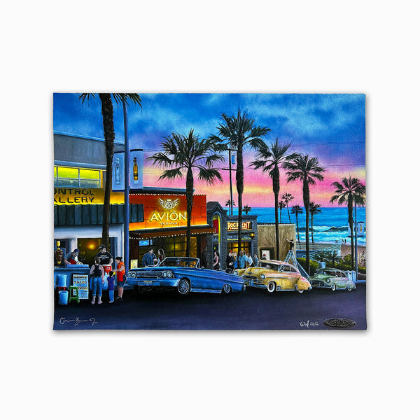 Gustavo Zermeño Jr. "Manhattan Beach" Limited Edition Print