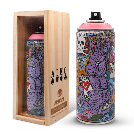 AIKO "Limited Edition MTN Spray Paint Can (Tokyo Pink)"