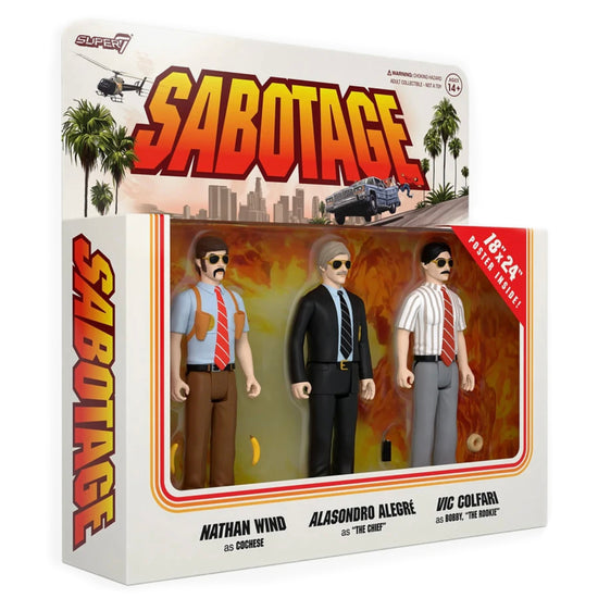 Beastie Boys" ReAction Figures Wav 3 Sabotage" Figure 3-Pack