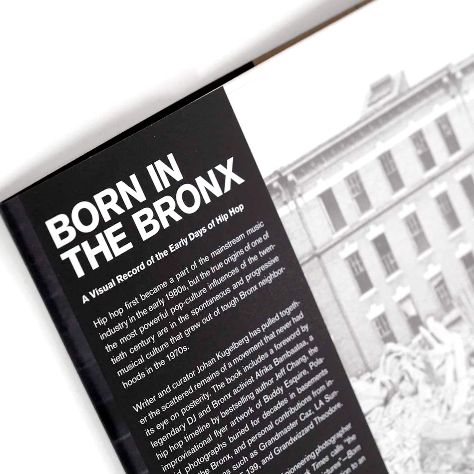 Joe Conzo Jr. SIGNED "Born in the Bronx" Book